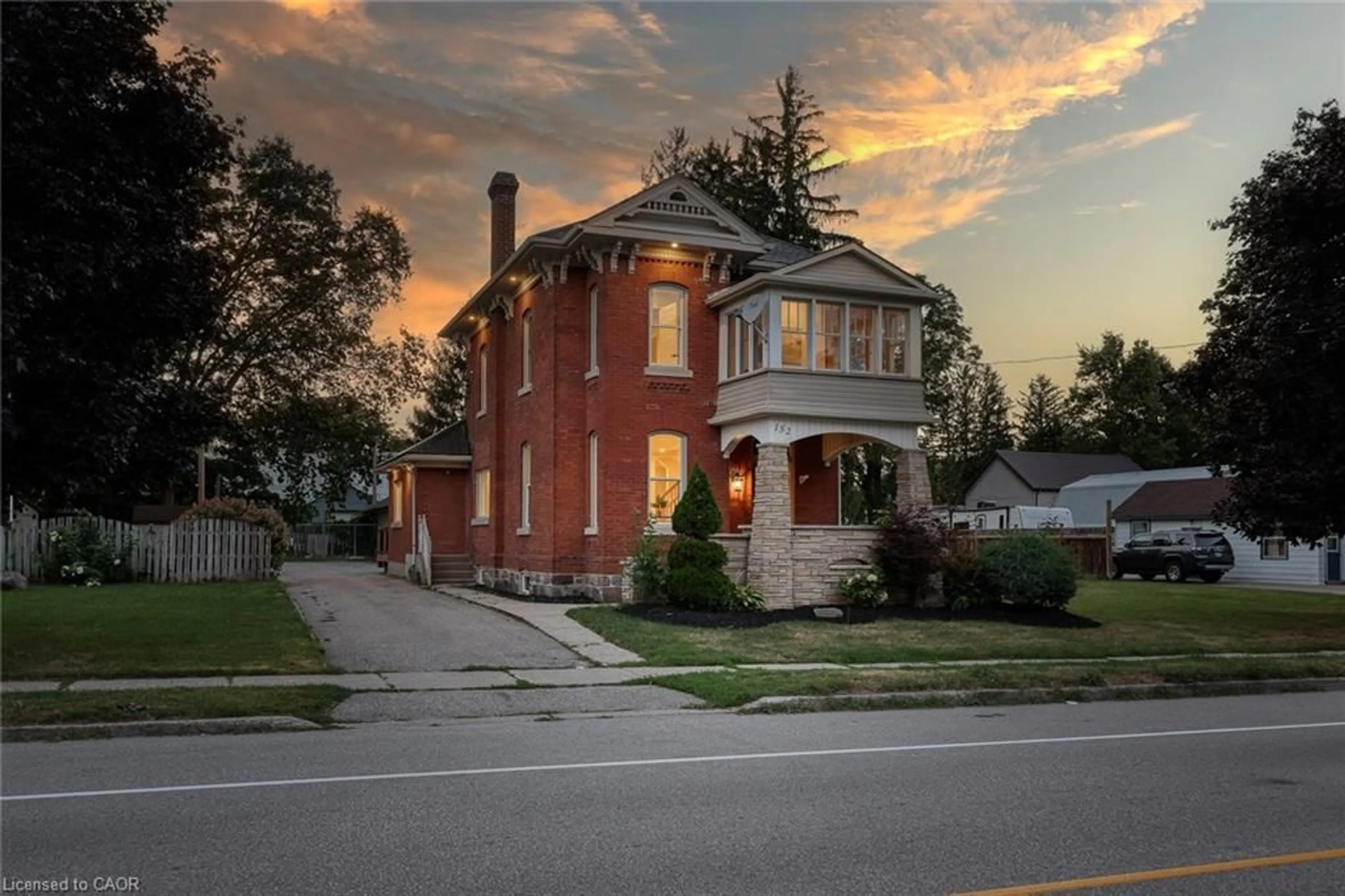 Home with brick exterior material, street for 152 Blandford St, Innerkip Ontario N0J 1M0
