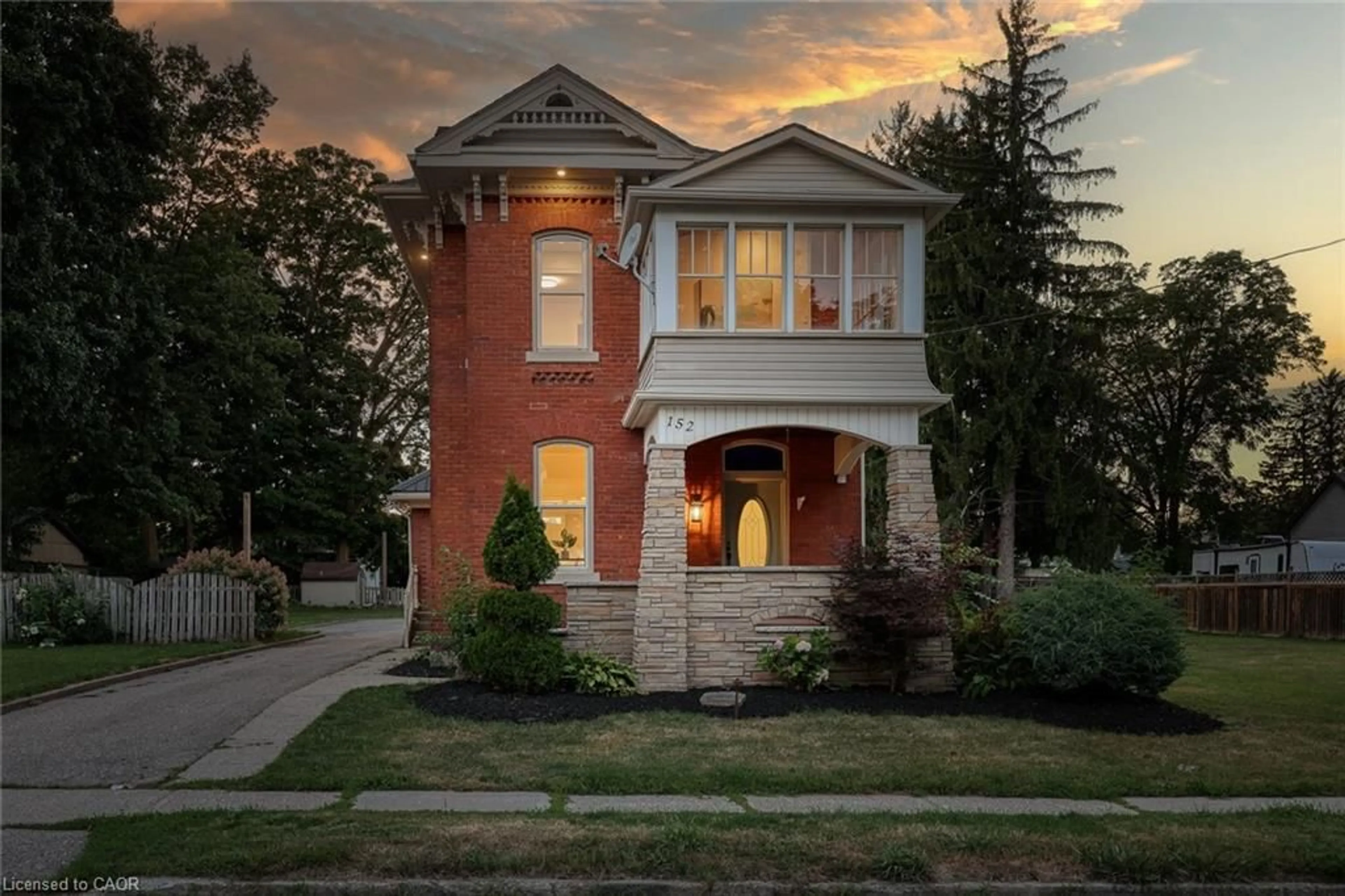 Home with brick exterior material, street for 152 Blandford St, Innerkip Ontario N0J 1M0