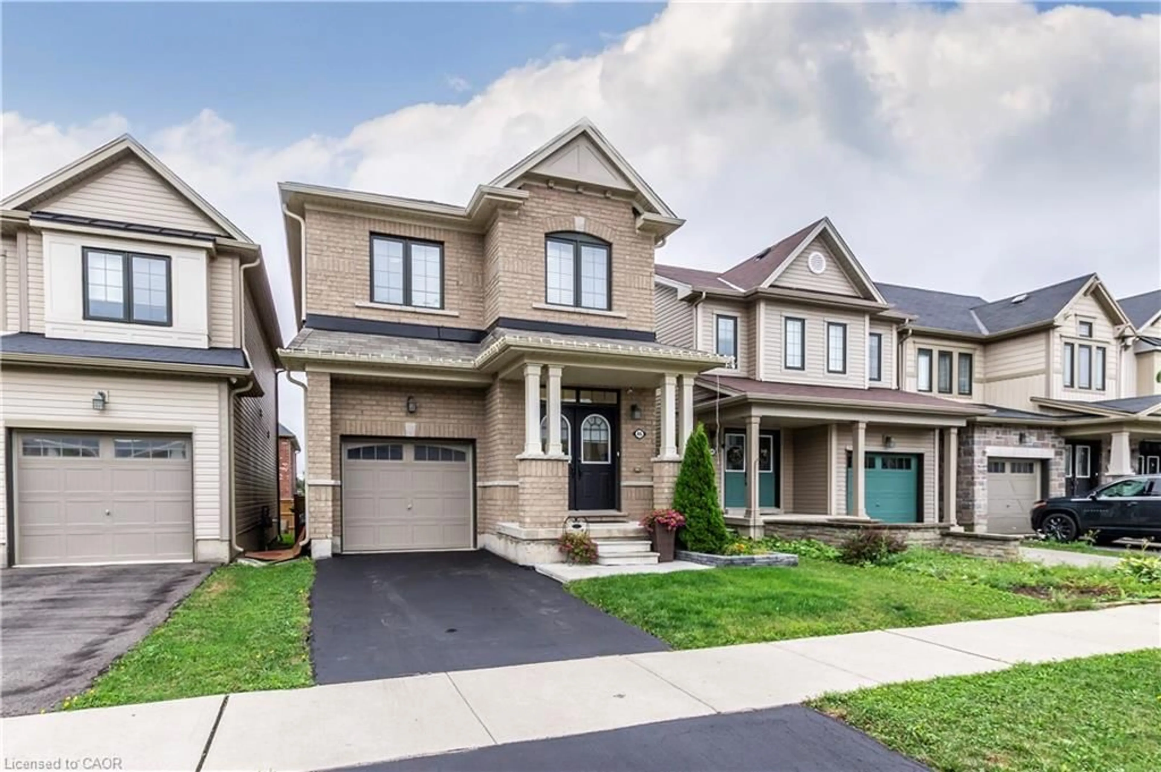 Home with brick exterior material, street for 46 Kelso Dr, Caledonia Ontario N3W 0B7