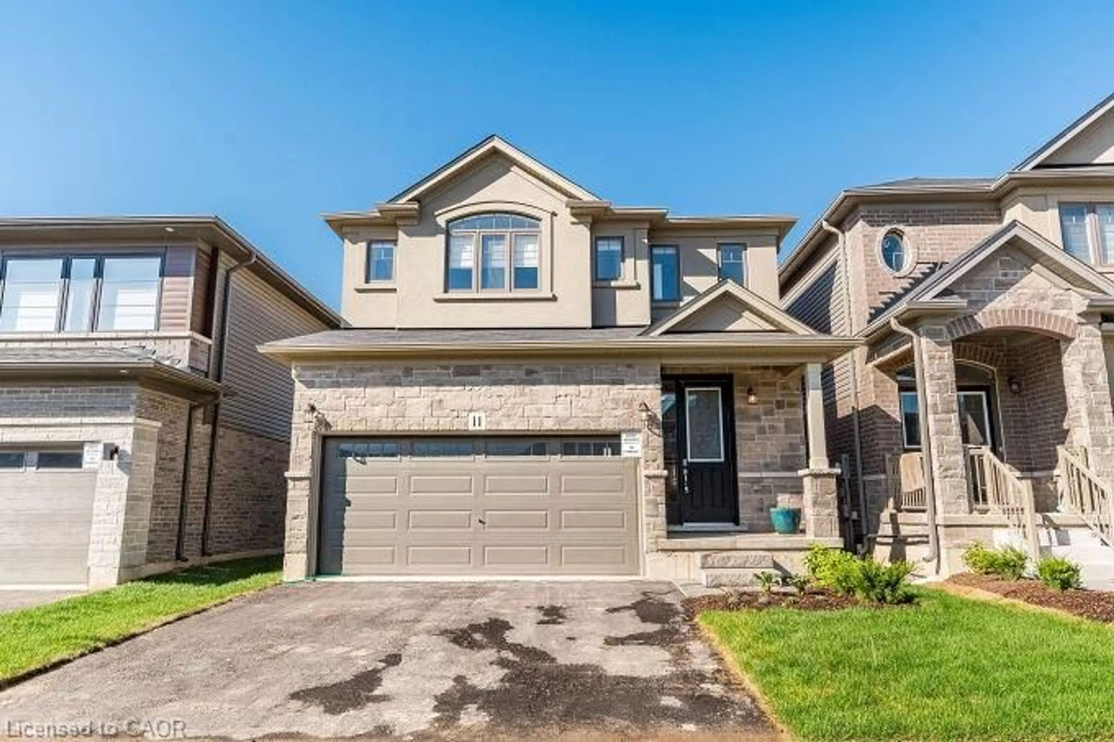 Home with brick exterior material, street for 11 Holder Dr, Brantford Ontario N3T 0V1
