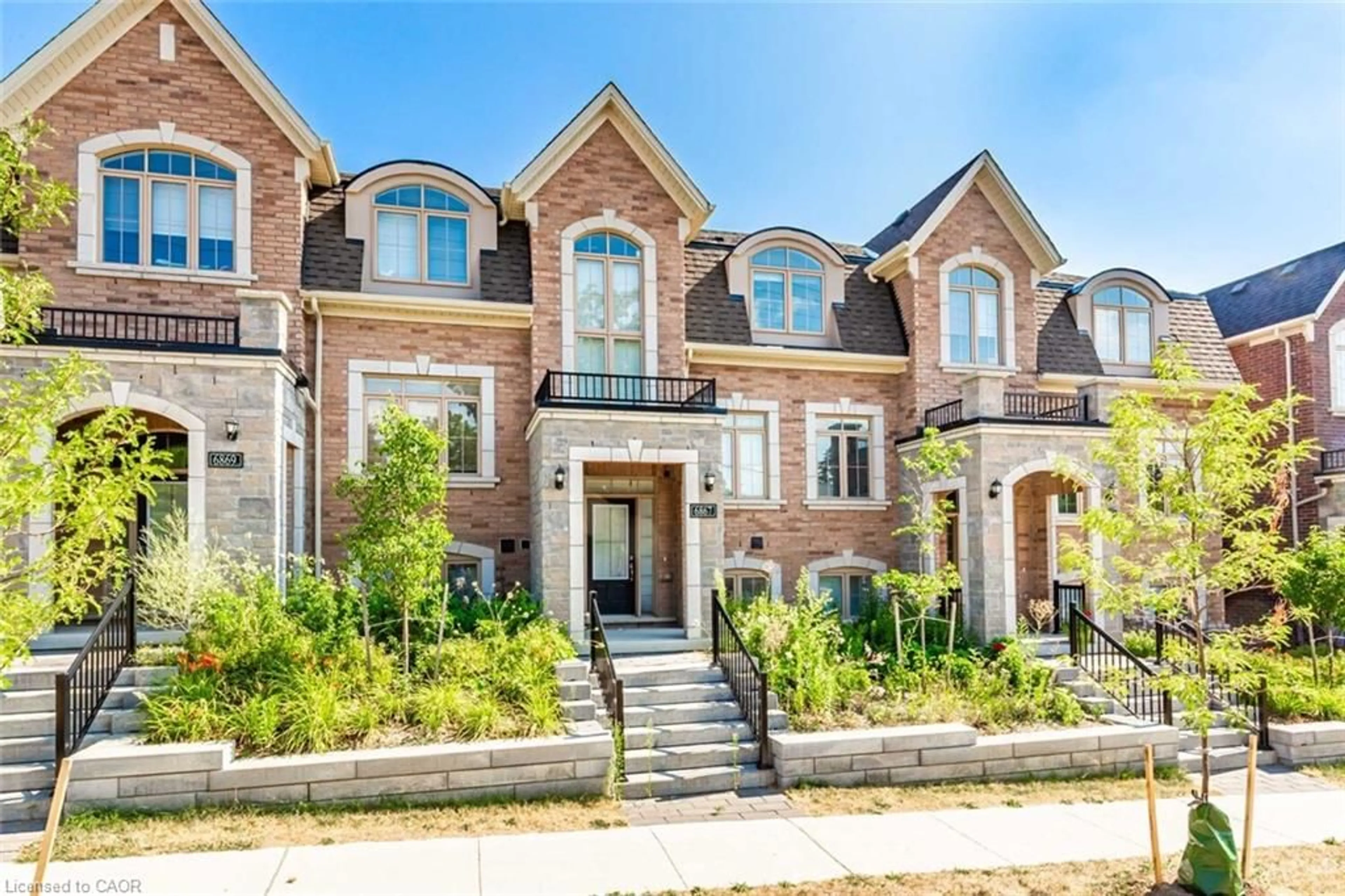 Home with brick exterior material, street for 6867 14th Ave, Markham Ontario L6B 1A8