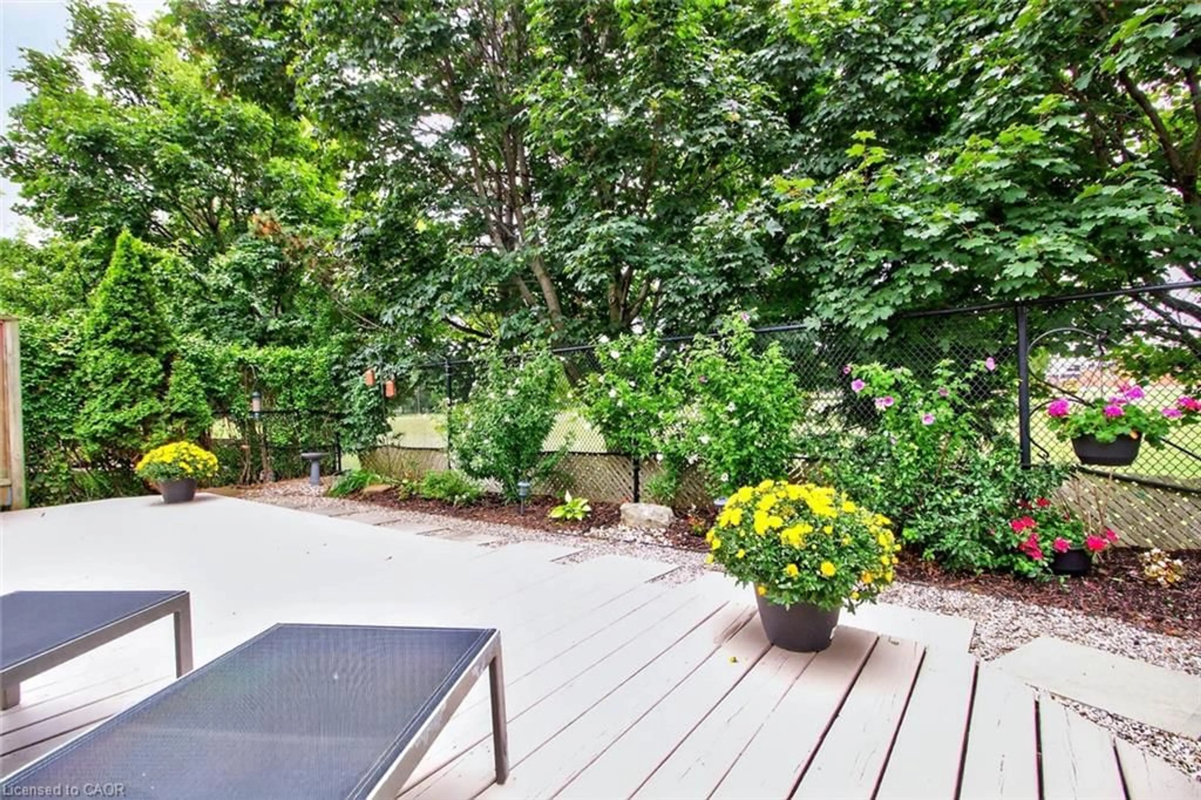 Patio, forest/trees view for 282 Centennial Forest Dr, Milton Ontario L9T 5X3