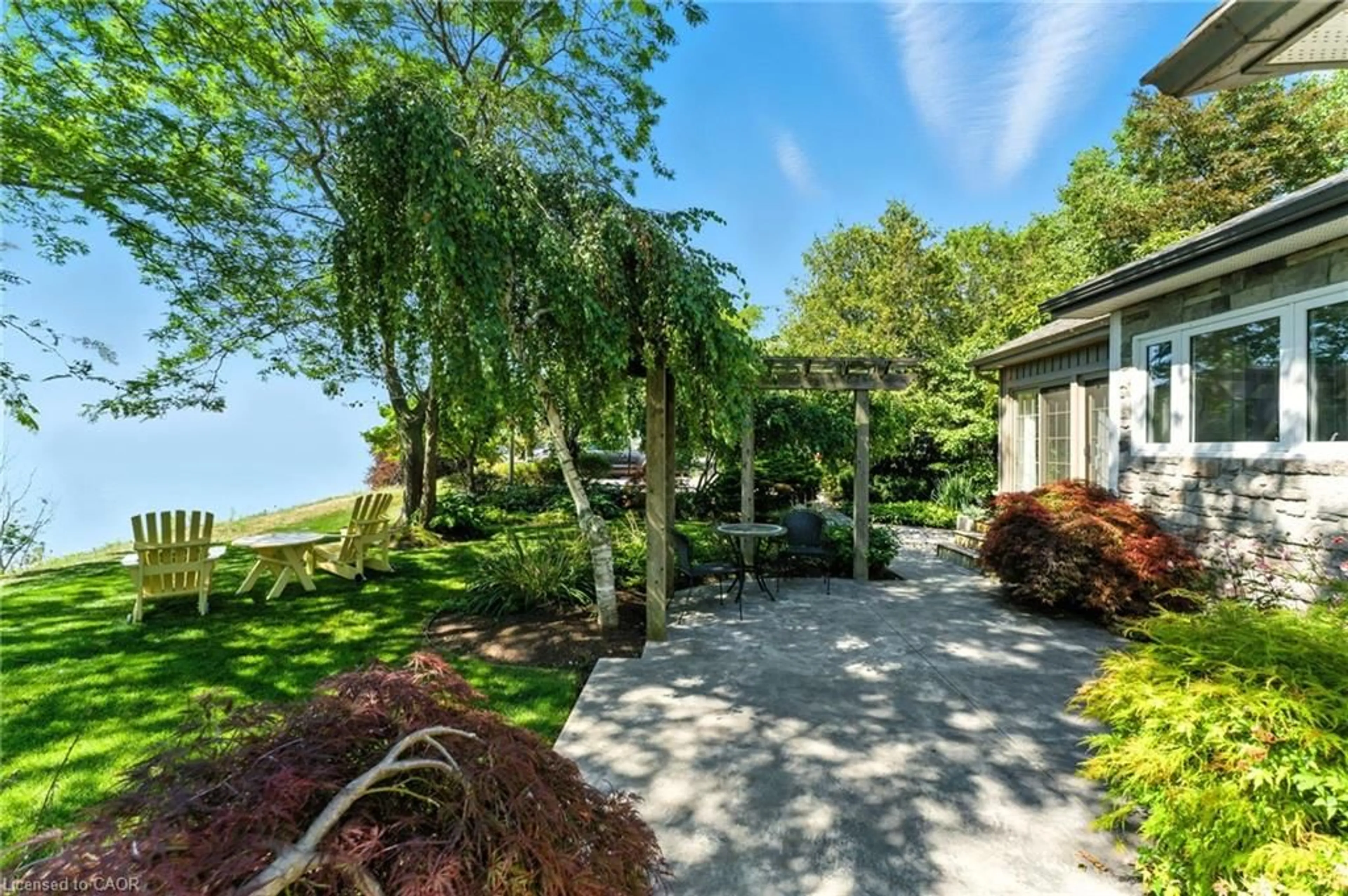 Patio, water/lake/river/ocean view for 58 Lakeview Ave, Port Dover Ontario N0A 1N8
