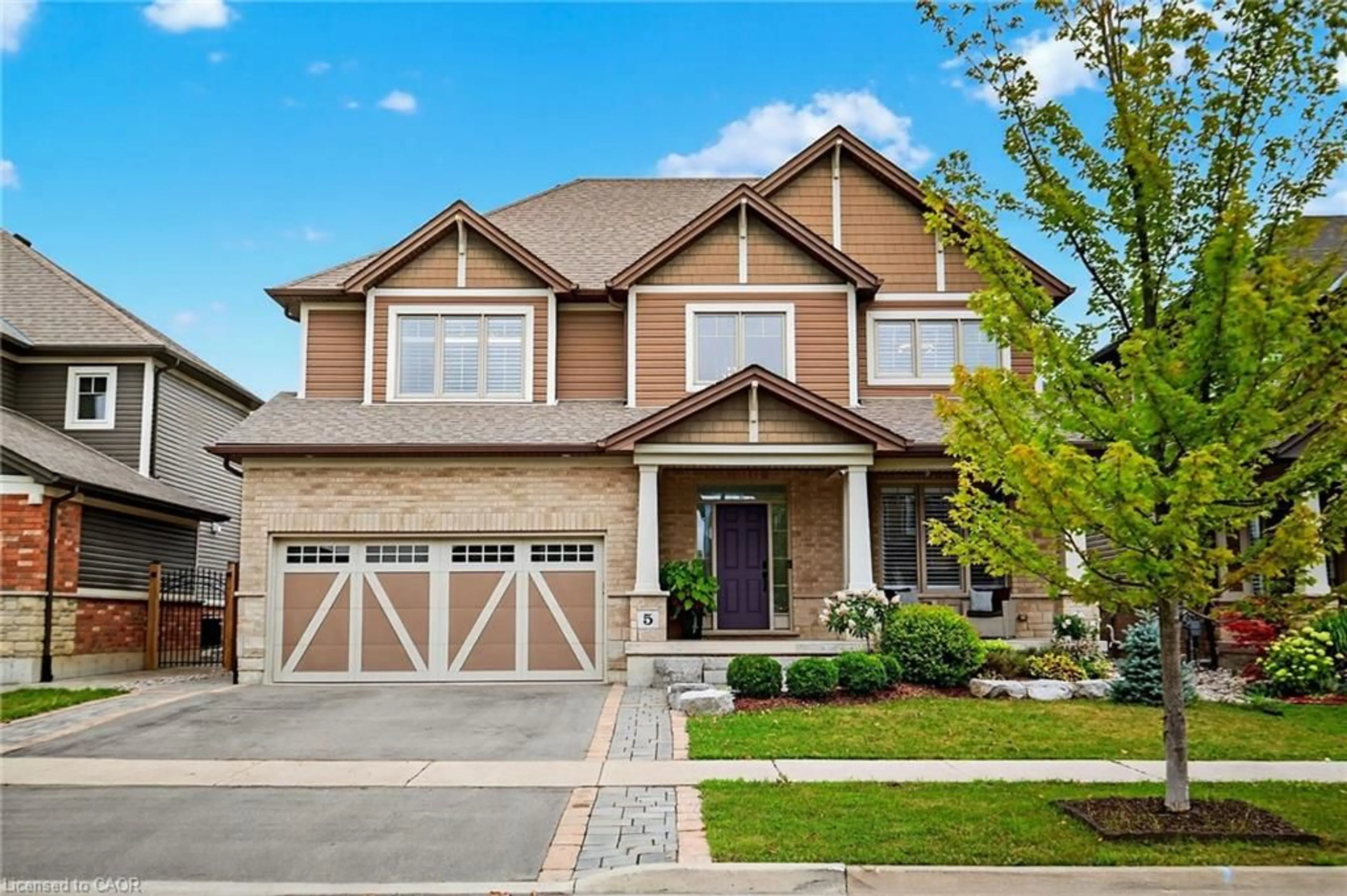 Home with brick exterior material, street for 5 Gateway Ave, Smithville Ontario L0R 2A0