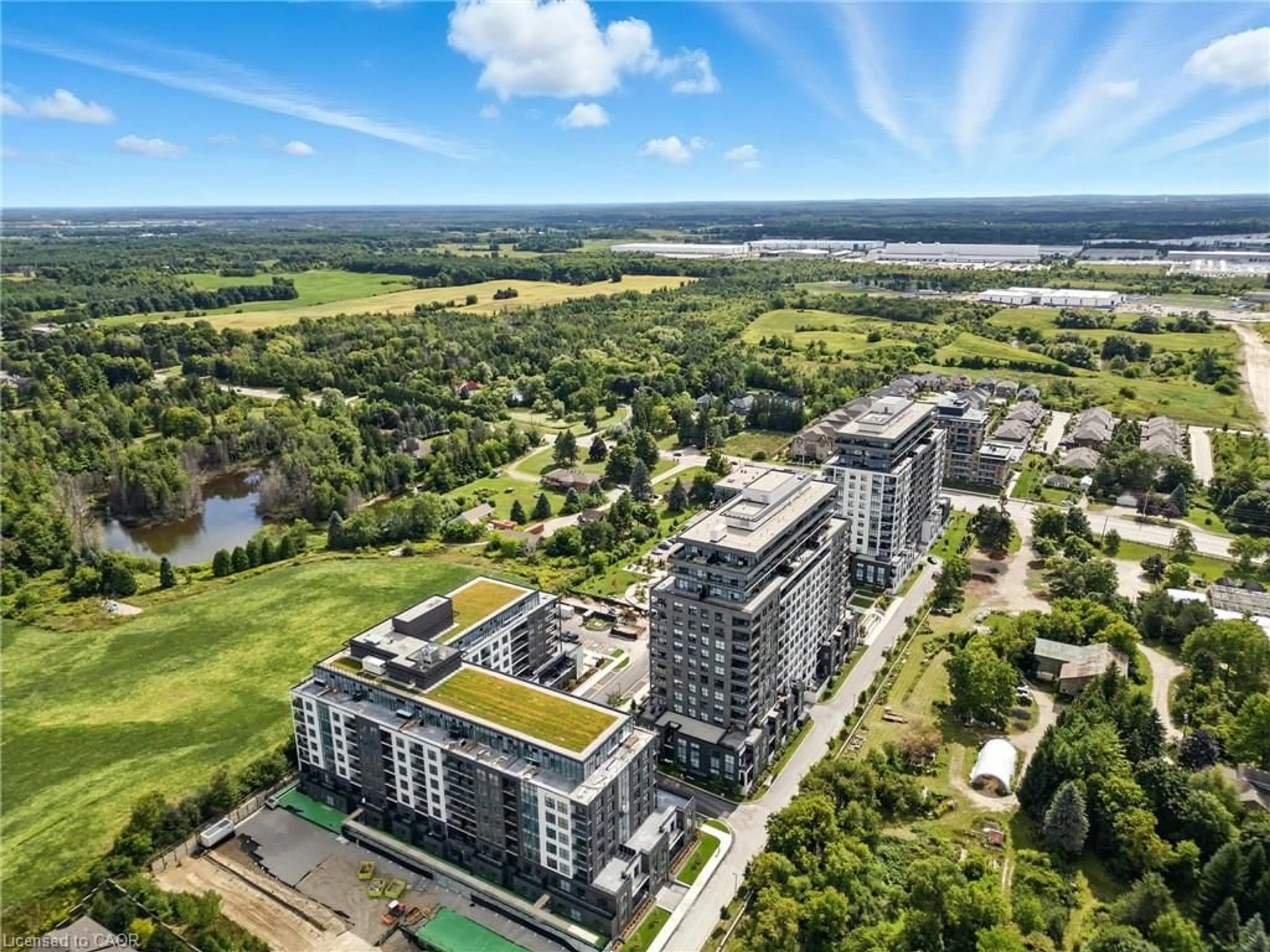 A pic from outside/outdoor area/front of a property/back of a property/a pic from drone, unknown for 1880 Gordon St #207, Guelph Ontario N1L 0P5