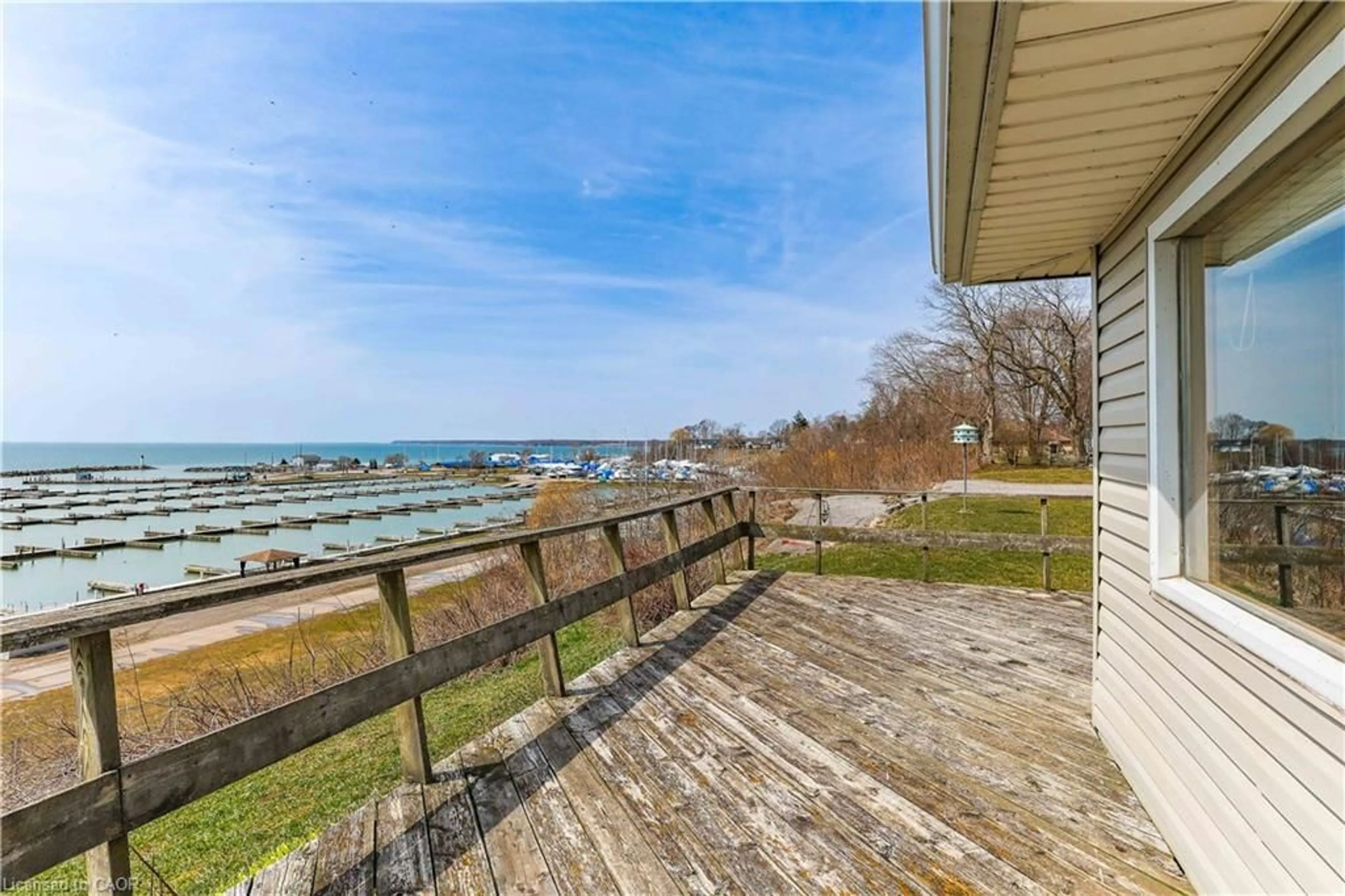Patio, water/lake/river/ocean view for 78 Brown St, Port Dover Ontario N0A 1N7