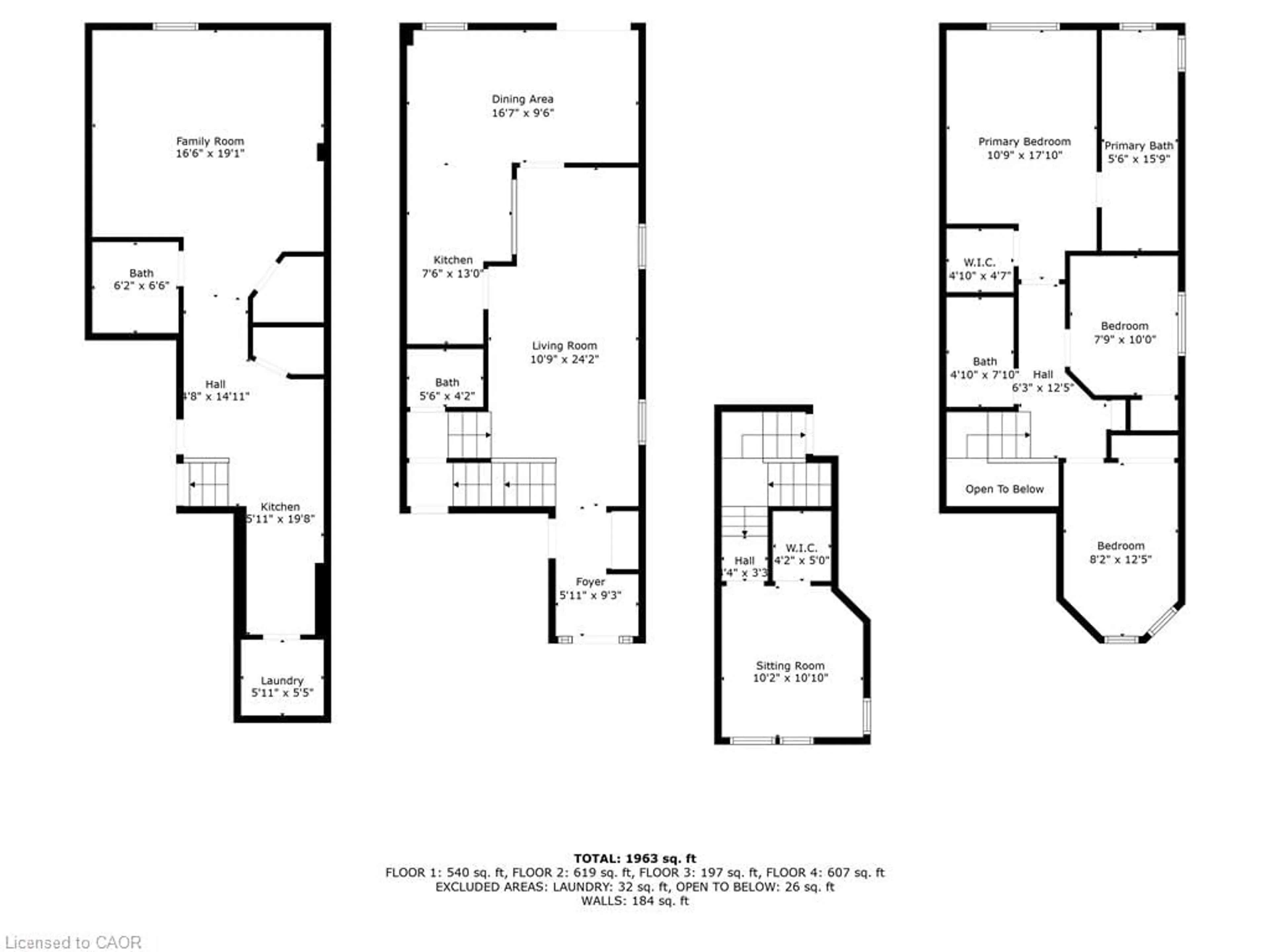 Floor plan for 3464 Fountain Park Ave, Mississauga Ontario L5M 7E3