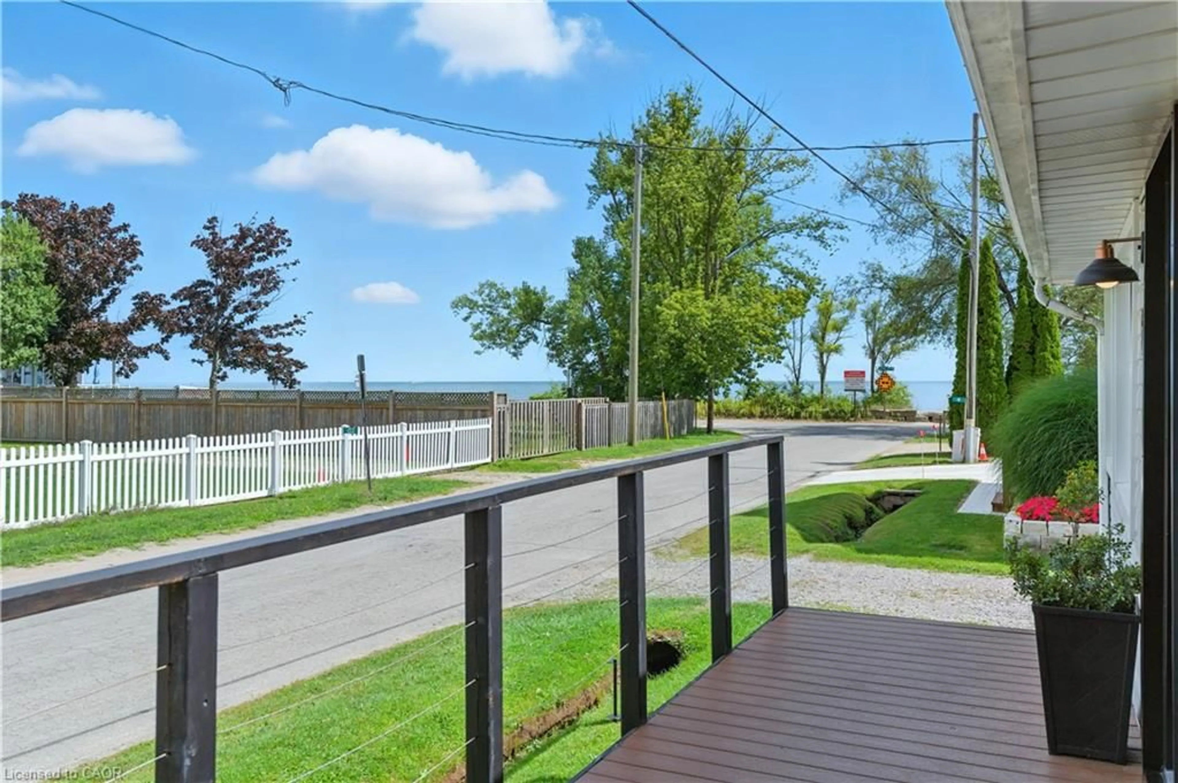 Patio, water/lake/river/ocean view for 6 Old Hill Rd, Turkey Point Ontario N0E 1T0