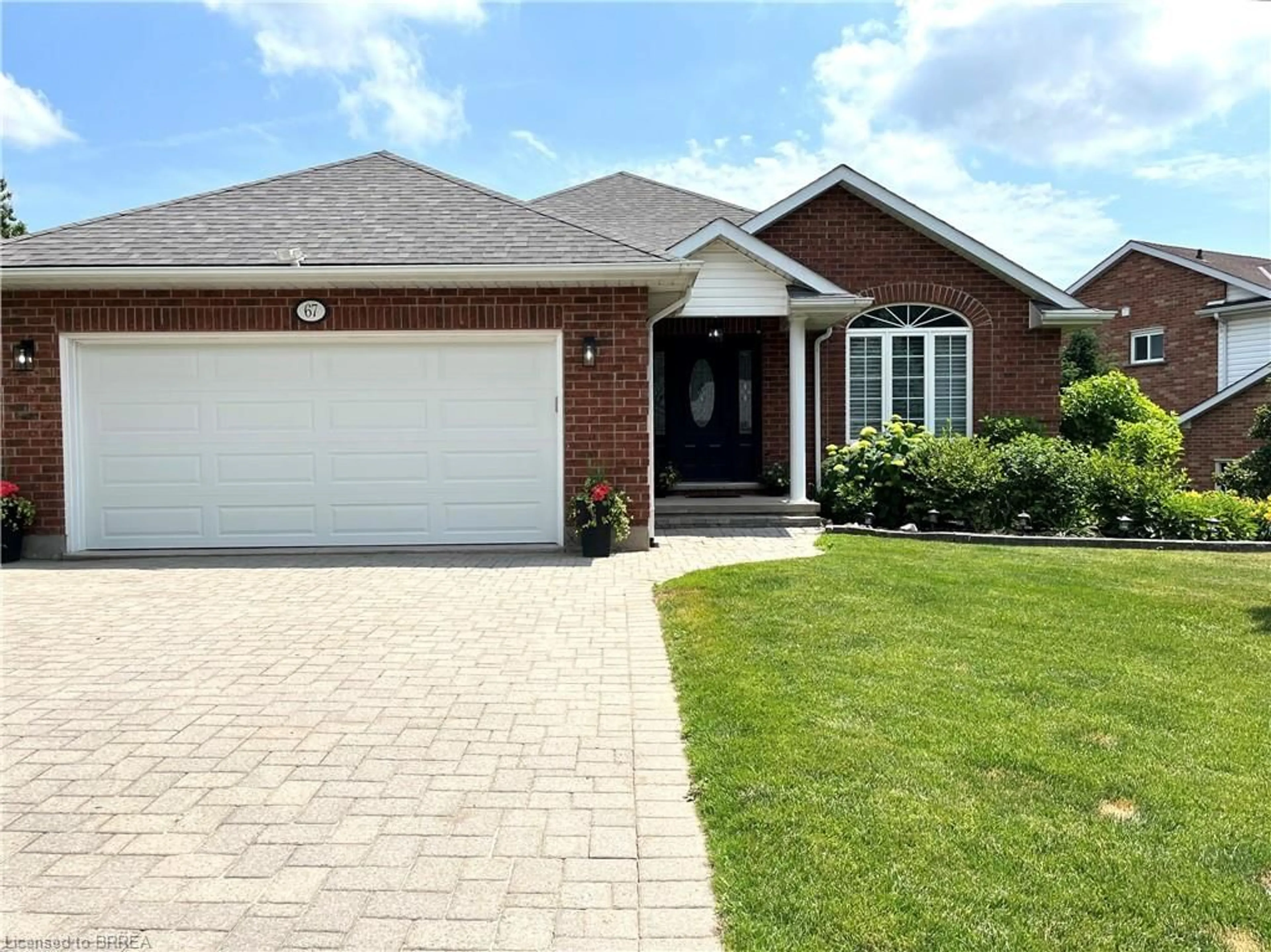 Home with brick exterior material, street for 67 Concord St, Fonthill Ontario L0S 1E0