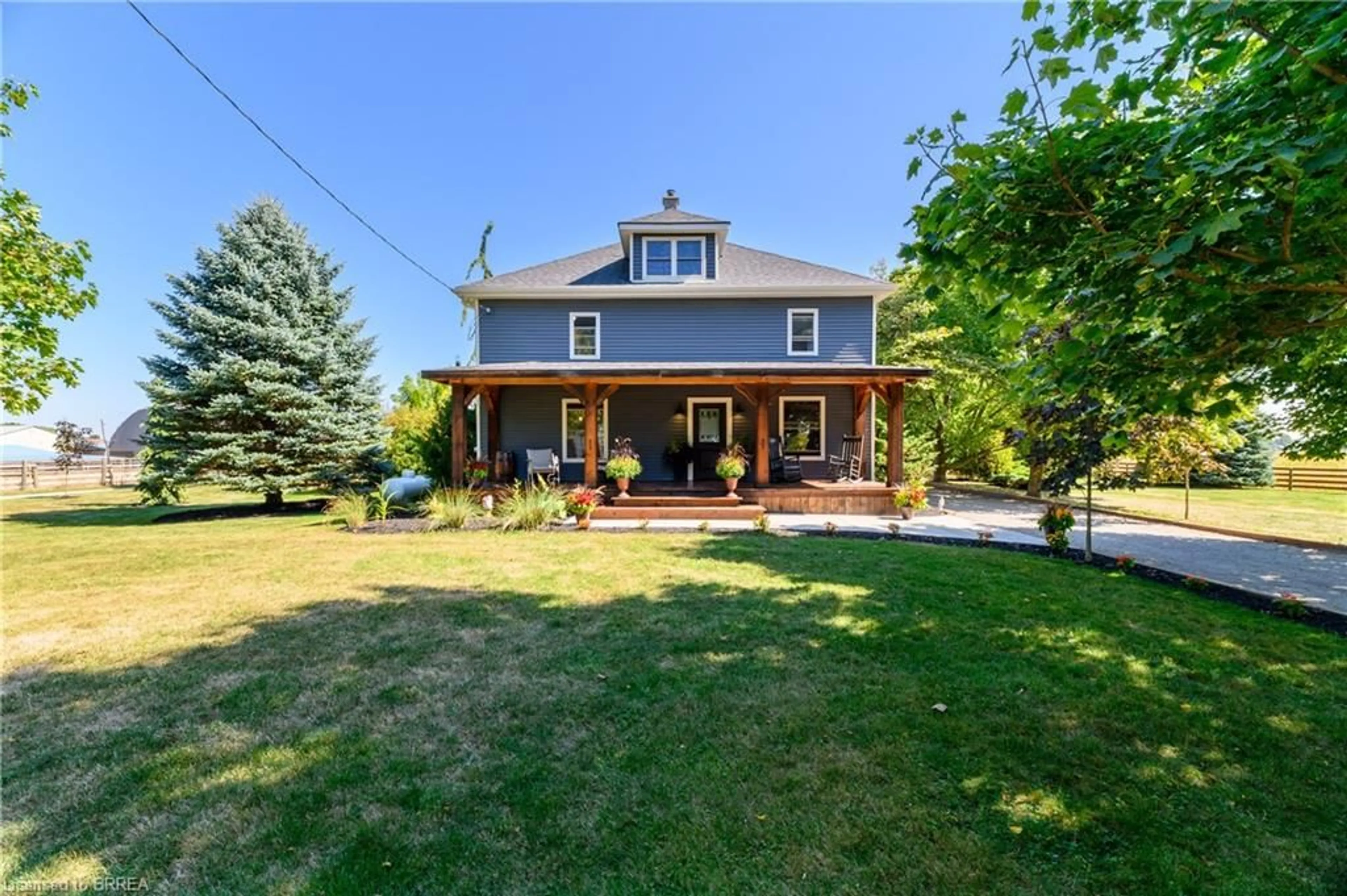 A pic from outside/outdoor area/front of a property/back of a property/a pic from drone, unknown for 2884 Cockshutt Rd, Boston Ontario N0E 1Y0