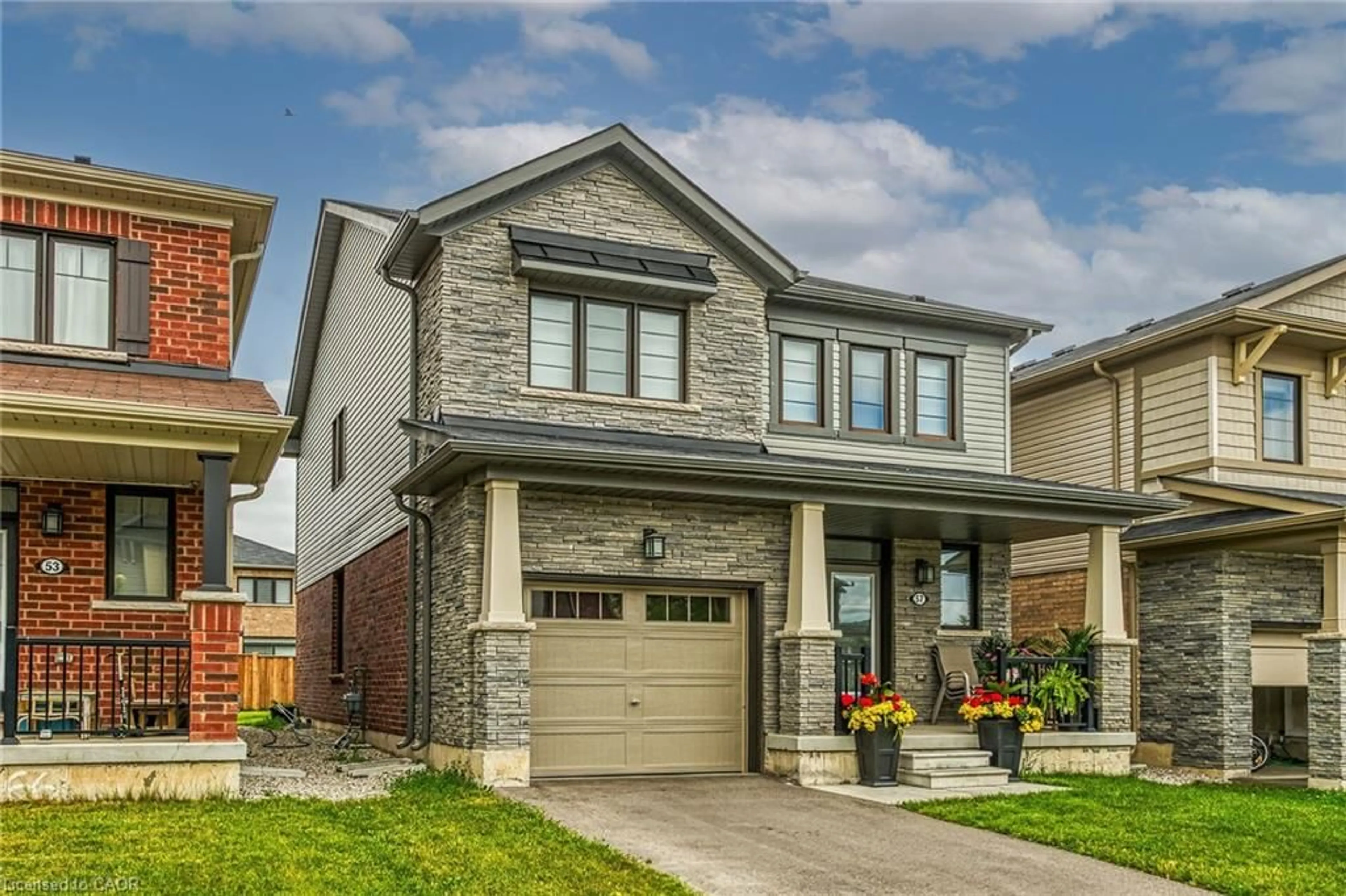 Home with brick exterior material, street for 57 Queen Mary Blvd, Hamilton Ontario L8J 0M4