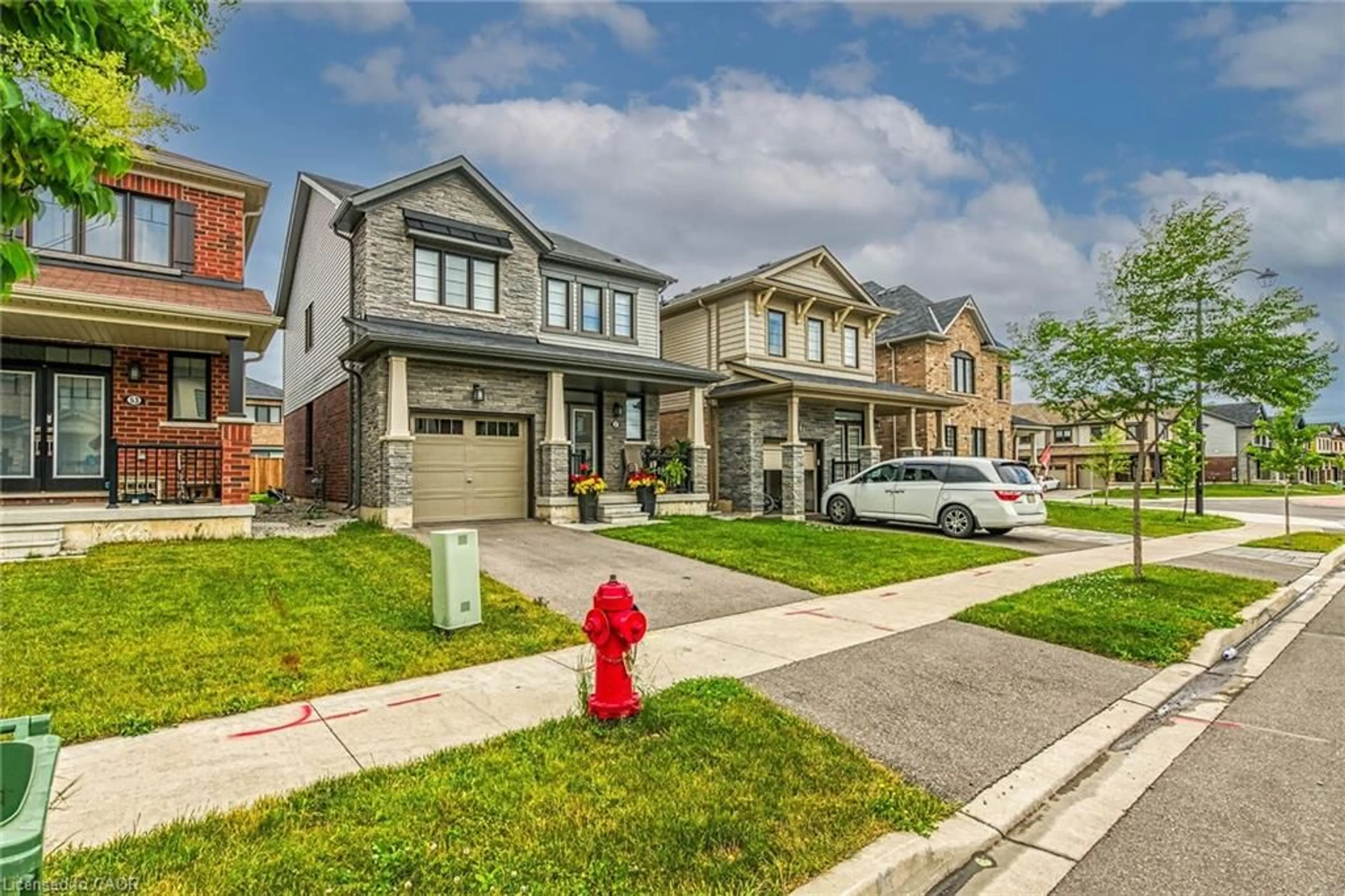 Home with brick exterior material, street for 57 Queen Mary Blvd, Hamilton Ontario L8J 0M4