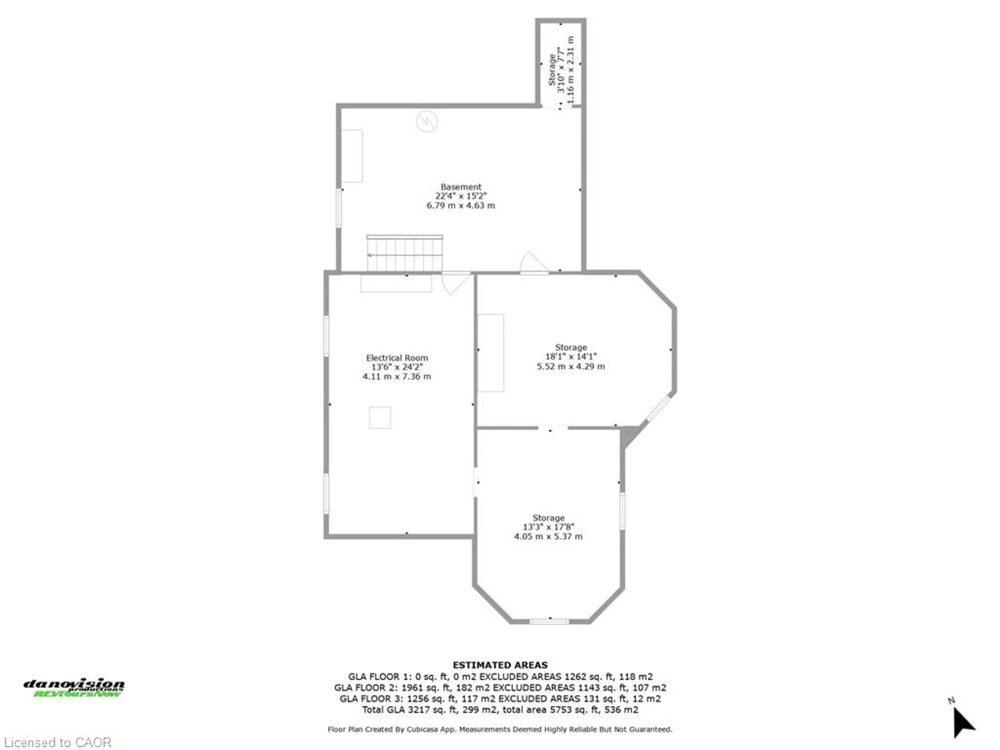 Floor plan for 259 Western Ave, Delhi Ontario N4B 1R9