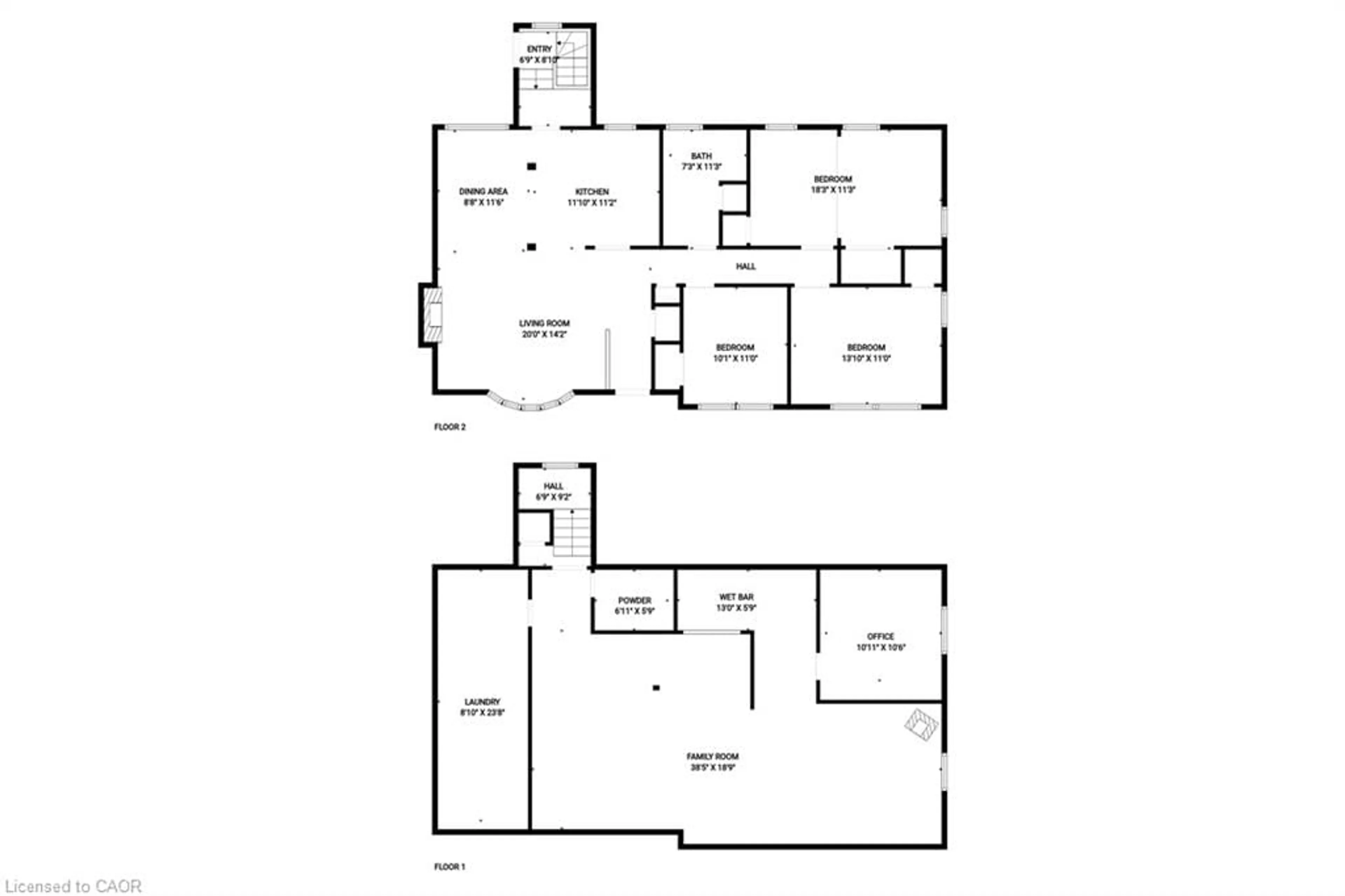 Floor plan for 8 Craig Blvd, Grimsby Ontario L3M 4C1