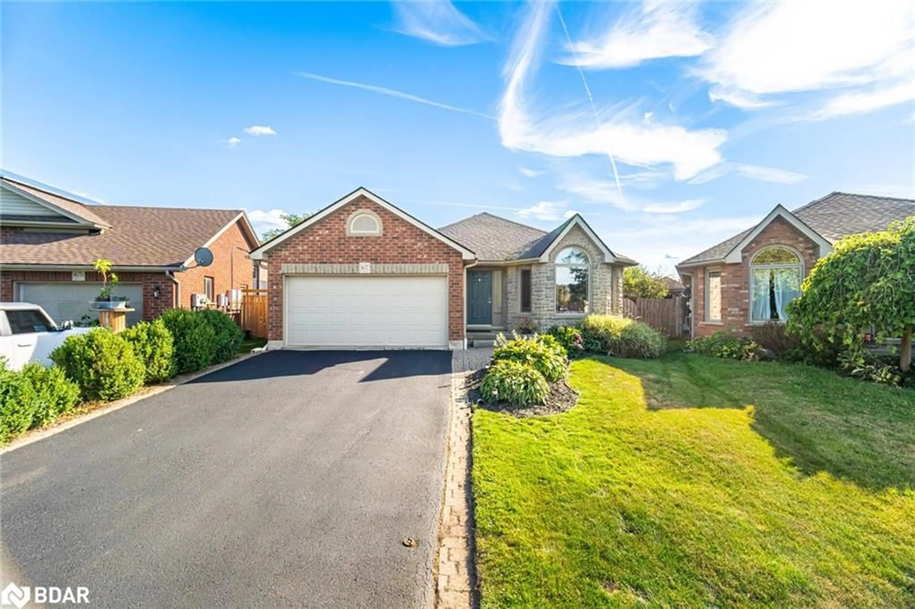 Home with brick exterior material, street for 67 Garner's Lane, Brantford Ontario N3T 6P5