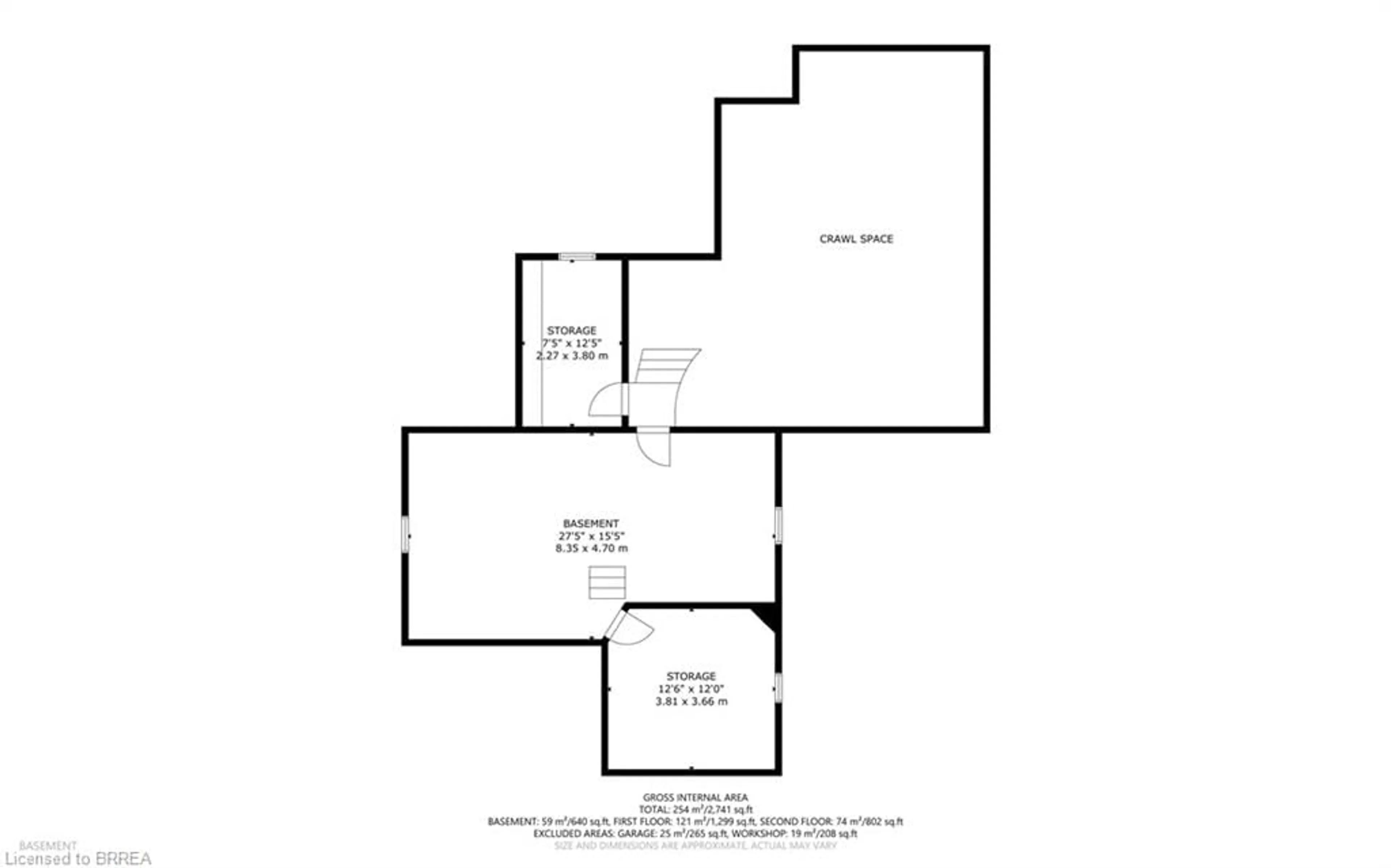 Floor plan for 405 Maple Ave, Burford Ontario N0E 1A0
