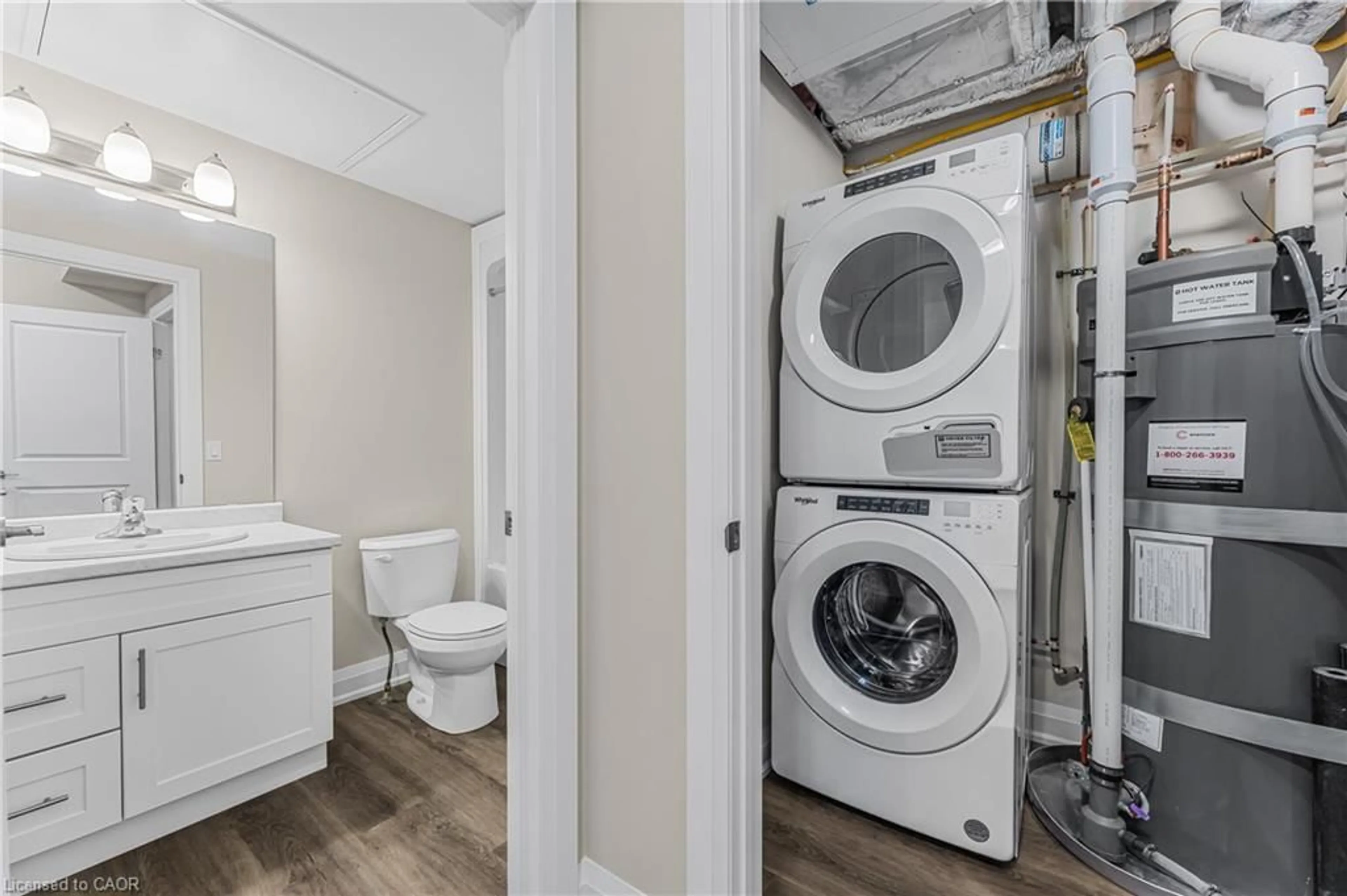 Laundry room for 118 Summersides Blvd #303, Fonthill Ontario L0E 1E1