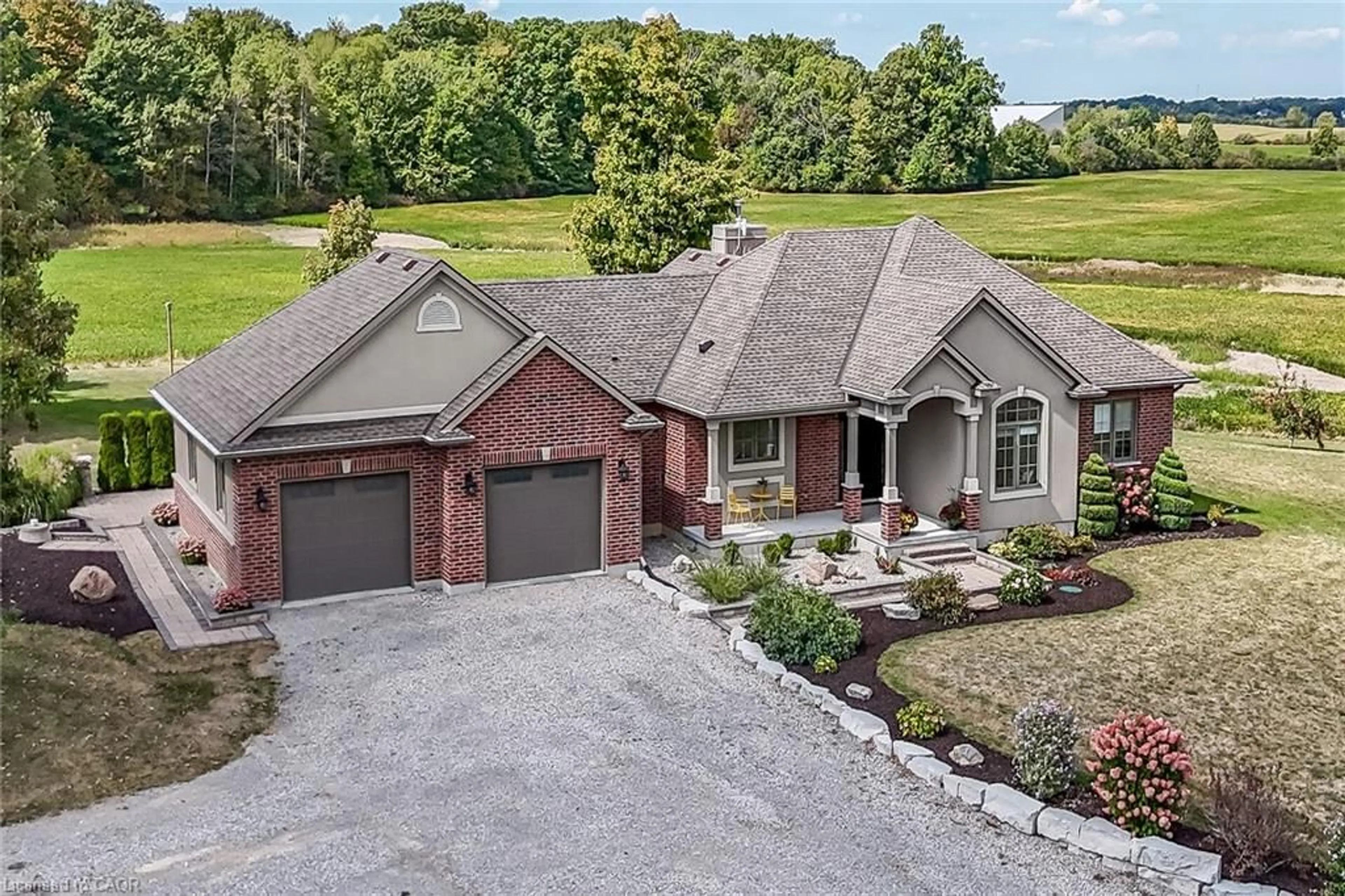 A pic from outside/outdoor area/front of a property/back of a property/a pic from drone, street for 175 Yaremy Rd, Dunnville Ontario N0A 1E0