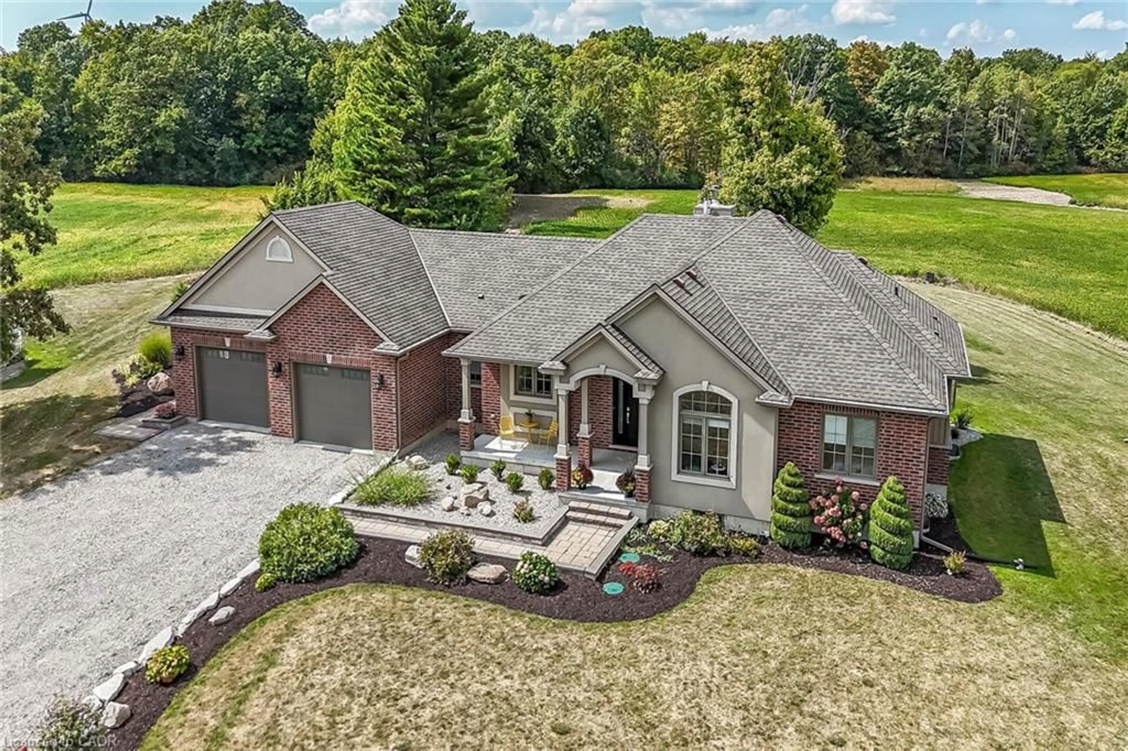 A pic from outside/outdoor area/front of a property/back of a property/a pic from drone, unknown for 175 Yaremy Rd, Dunnville Ontario N0A 1E0