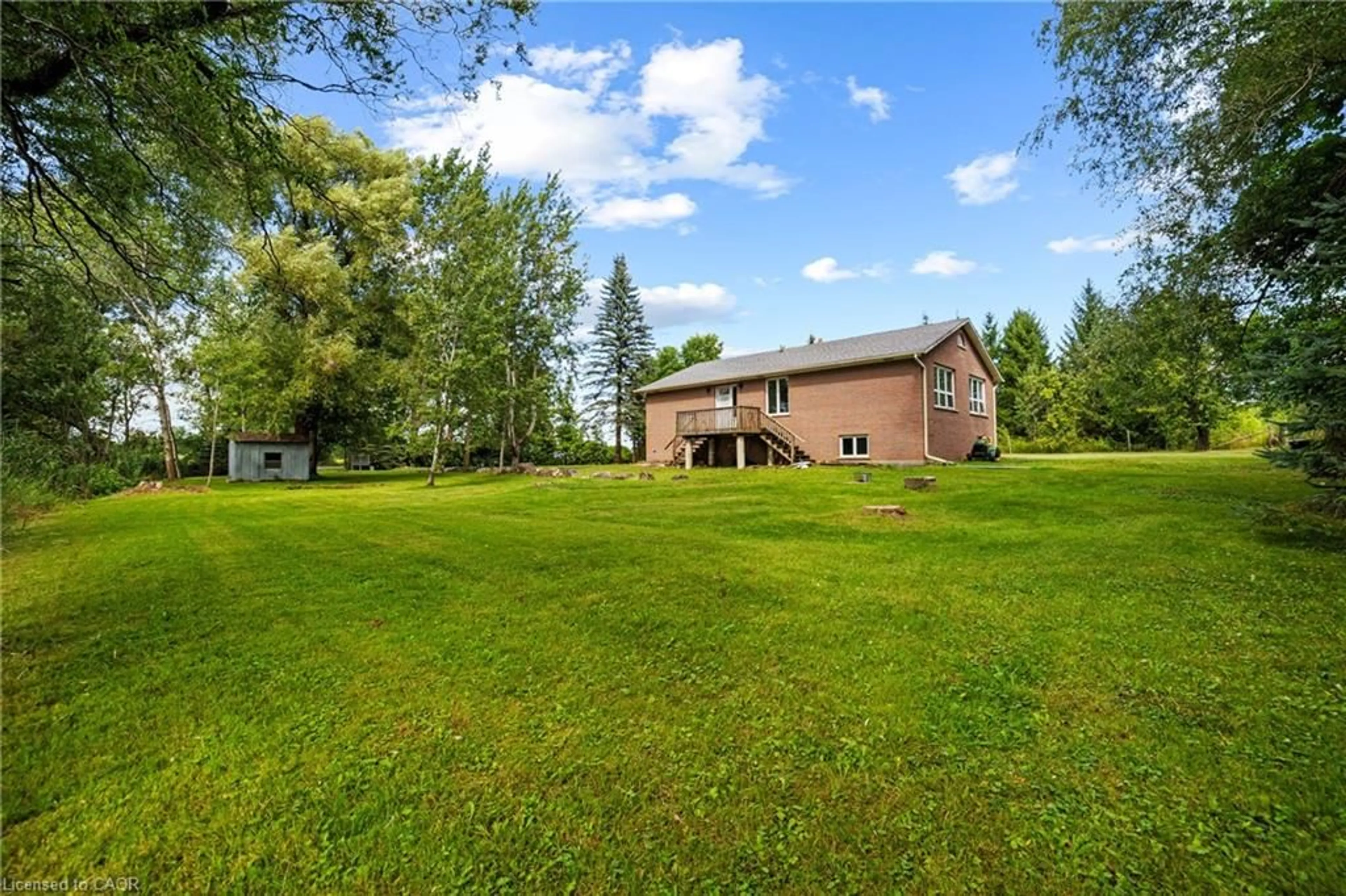 A pic from outside/outdoor area/front of a property/back of a property/a pic from drone, water/lake/river/ocean view for 1744 6th Con Rd W, Flamborough Ontario N0B 1L0