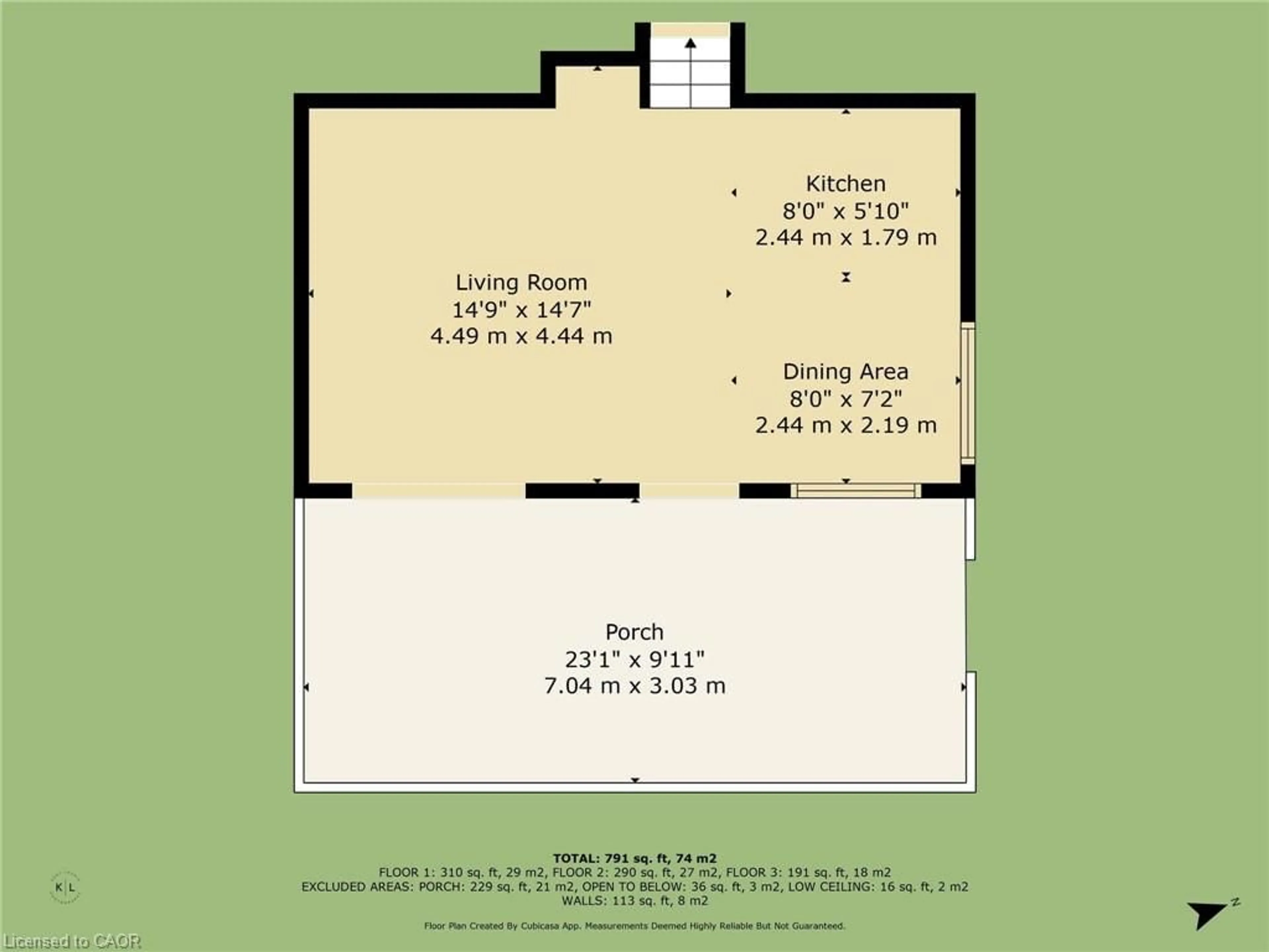 Floor plan for 1044 English Cir, Gooderham Ontario K0M 1R0