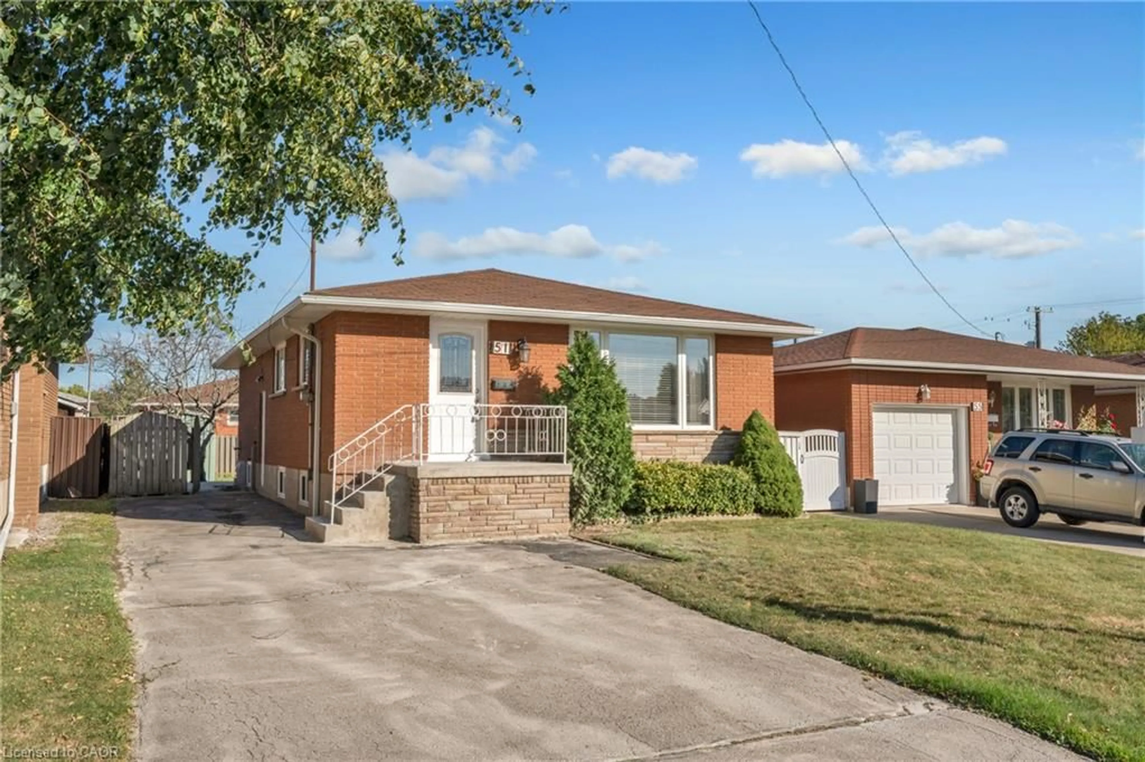 Home with brick exterior material, street for 51 Bonaventure Dr, Hamilton Ontario L9C 4P4