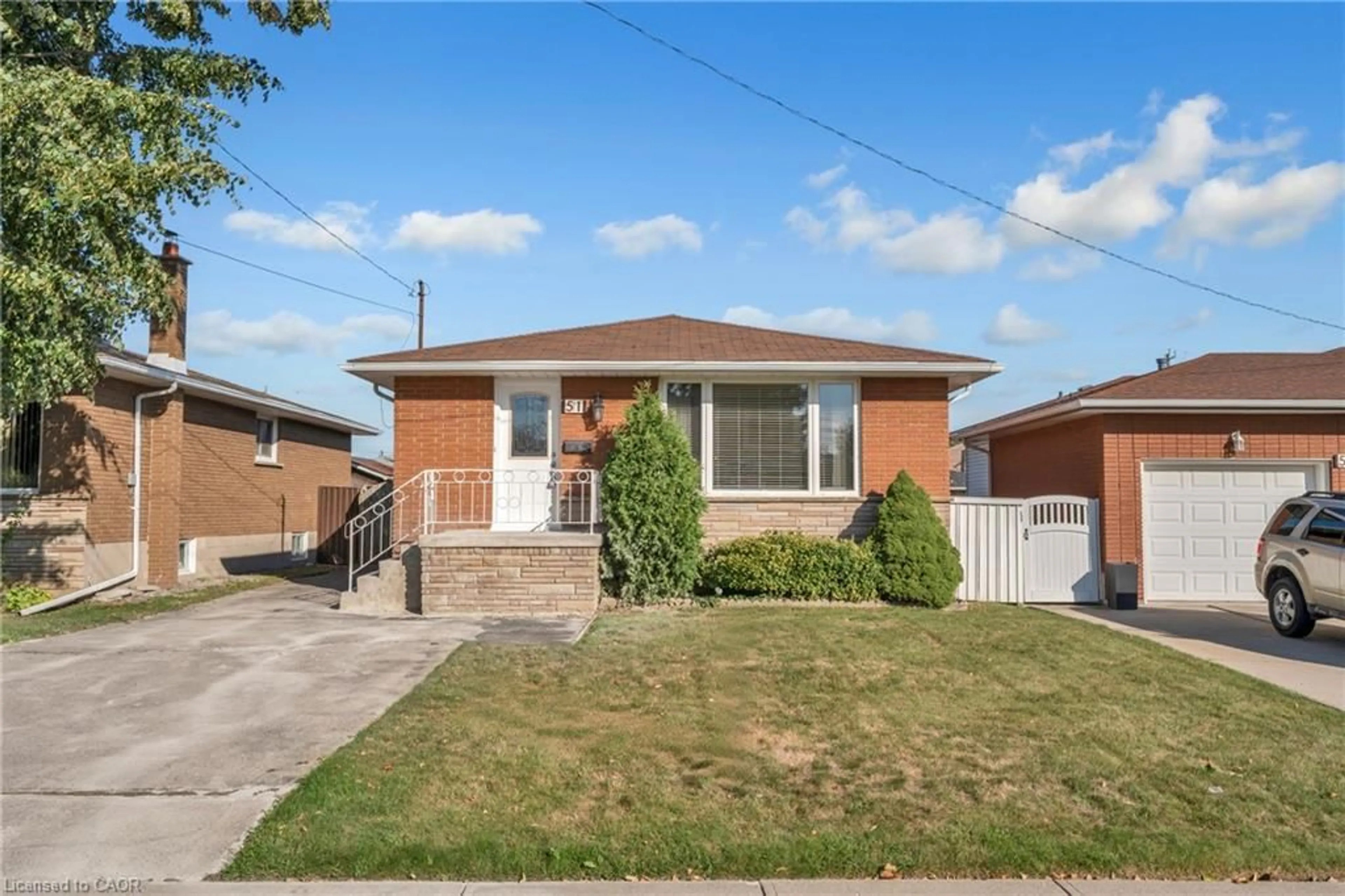 Home with brick exterior material, street for 51 Bonaventure Dr, Hamilton Ontario L9C 4P4