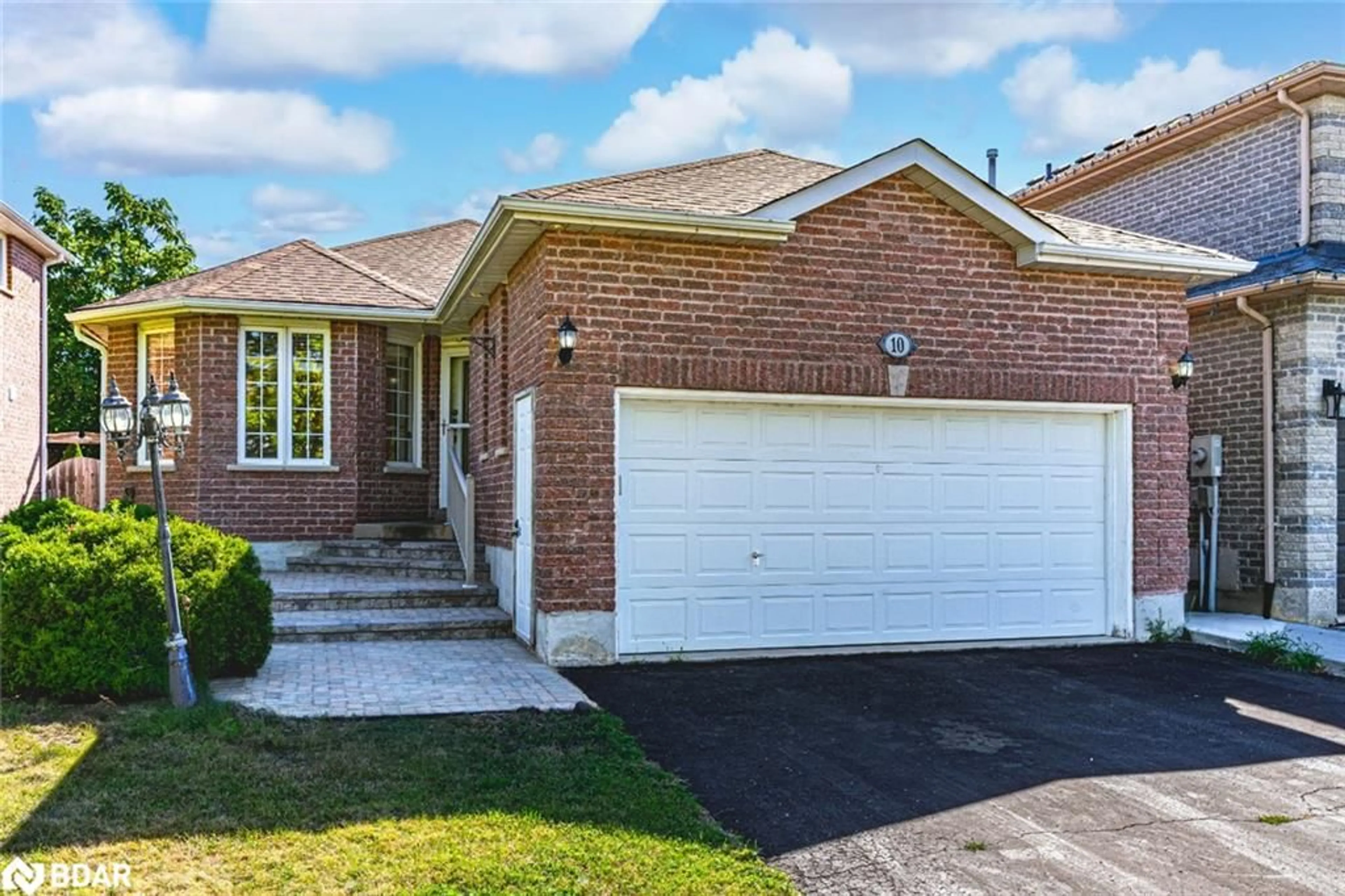 Home with brick exterior material, street for 10 Stephanie Lane, Barrie Ontario L4N 0V2
