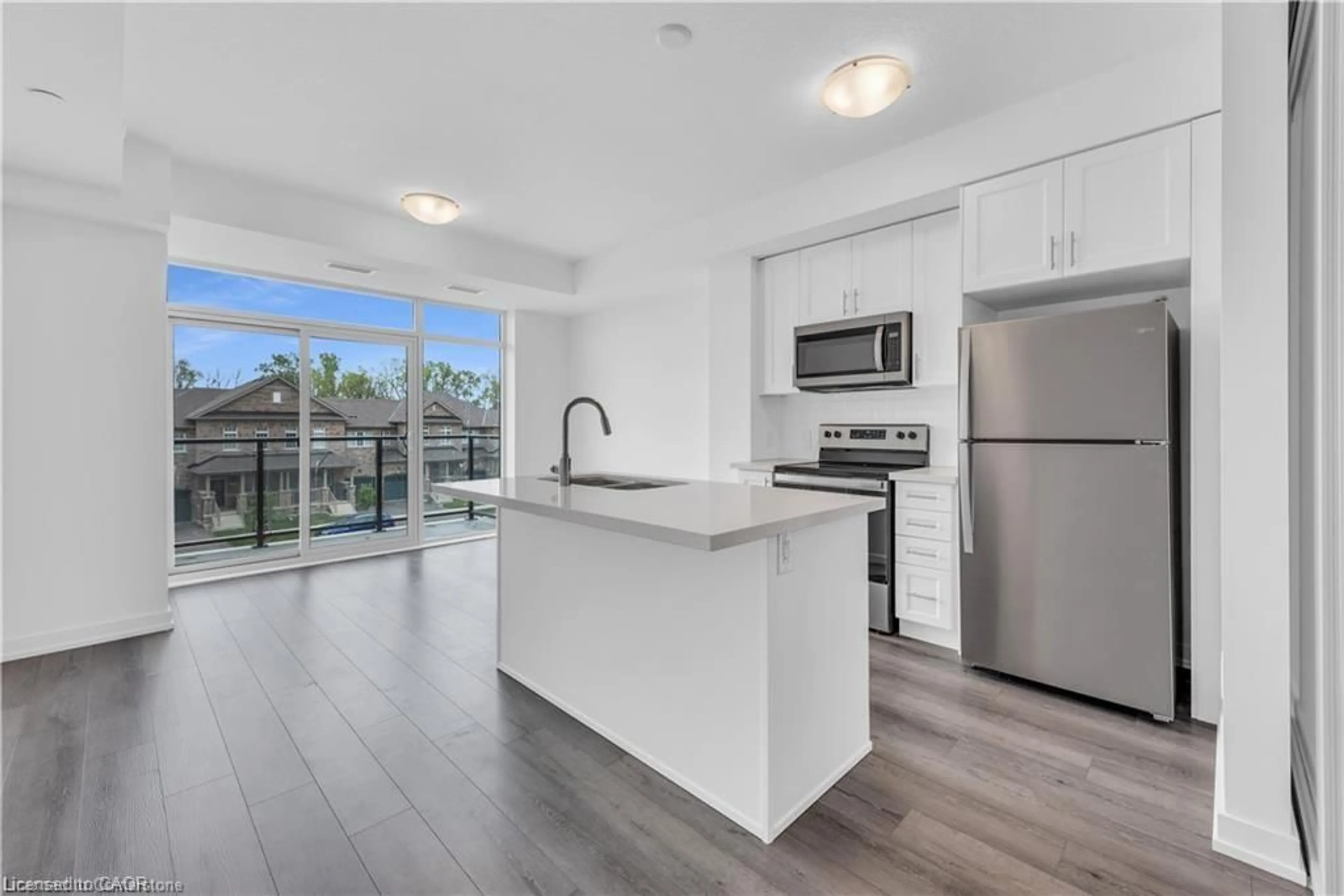 Open concept kitchen, unknown for 470 Dundas St #220, Waterdown Ontario L0R 2H4