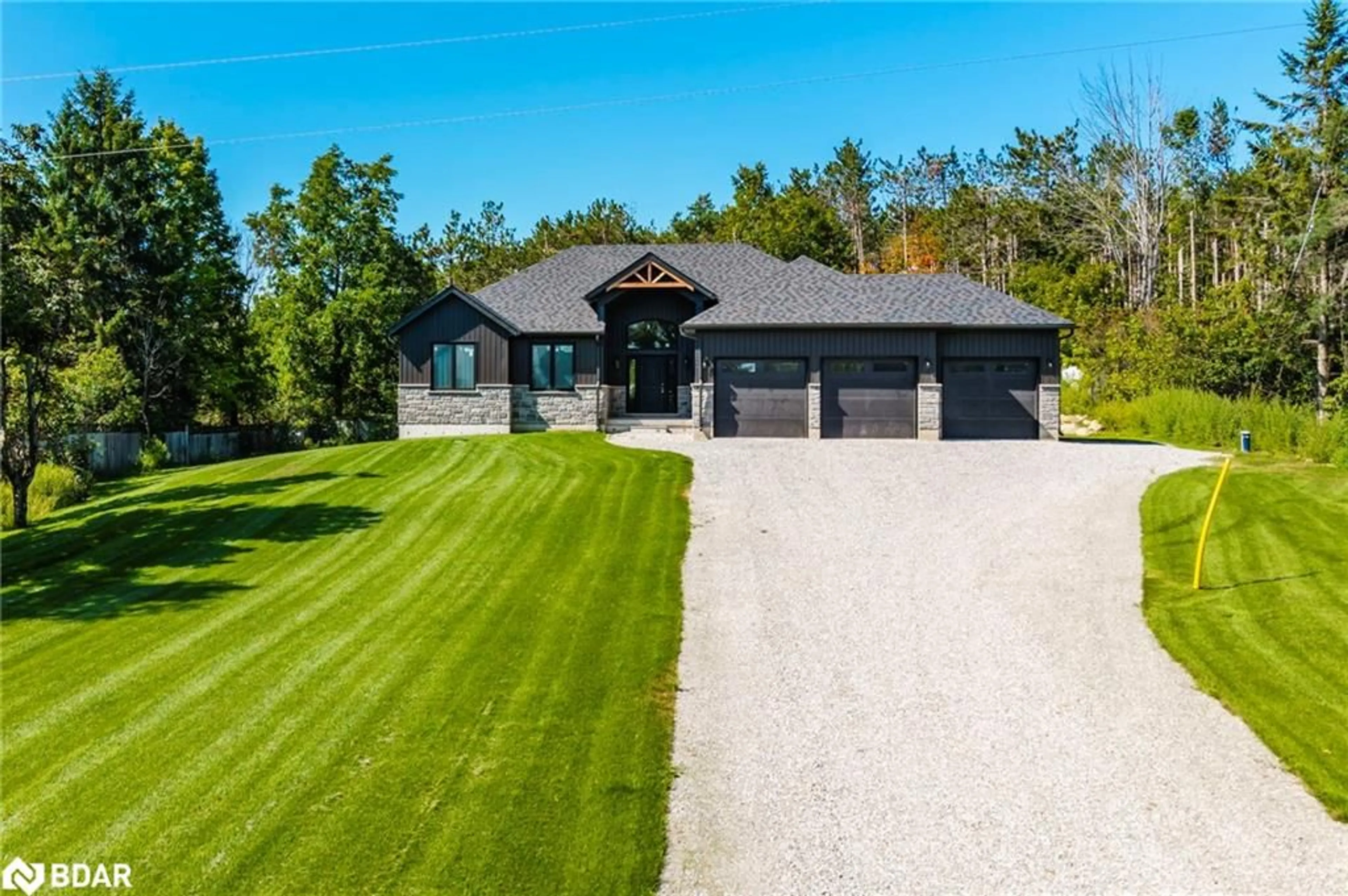 A pic from outside/outdoor area/front of a property/back of a property/a pic from drone, unknown for 4552 5th Line North Line, Oro-Medonte Ontario L0L 1V0