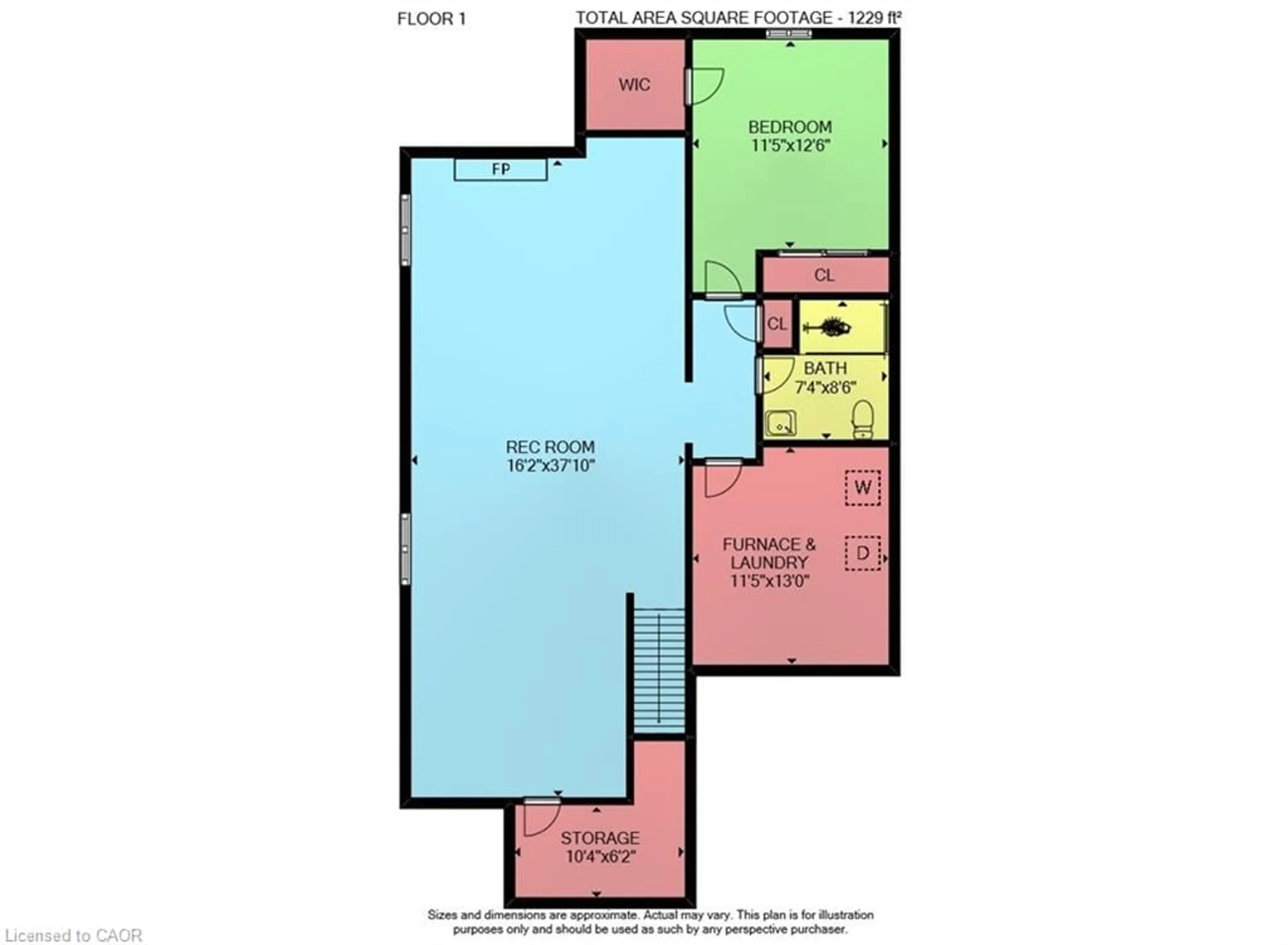 Floor plan for 3358 Laurie Ave, Vineland Ontario L0R 2E0