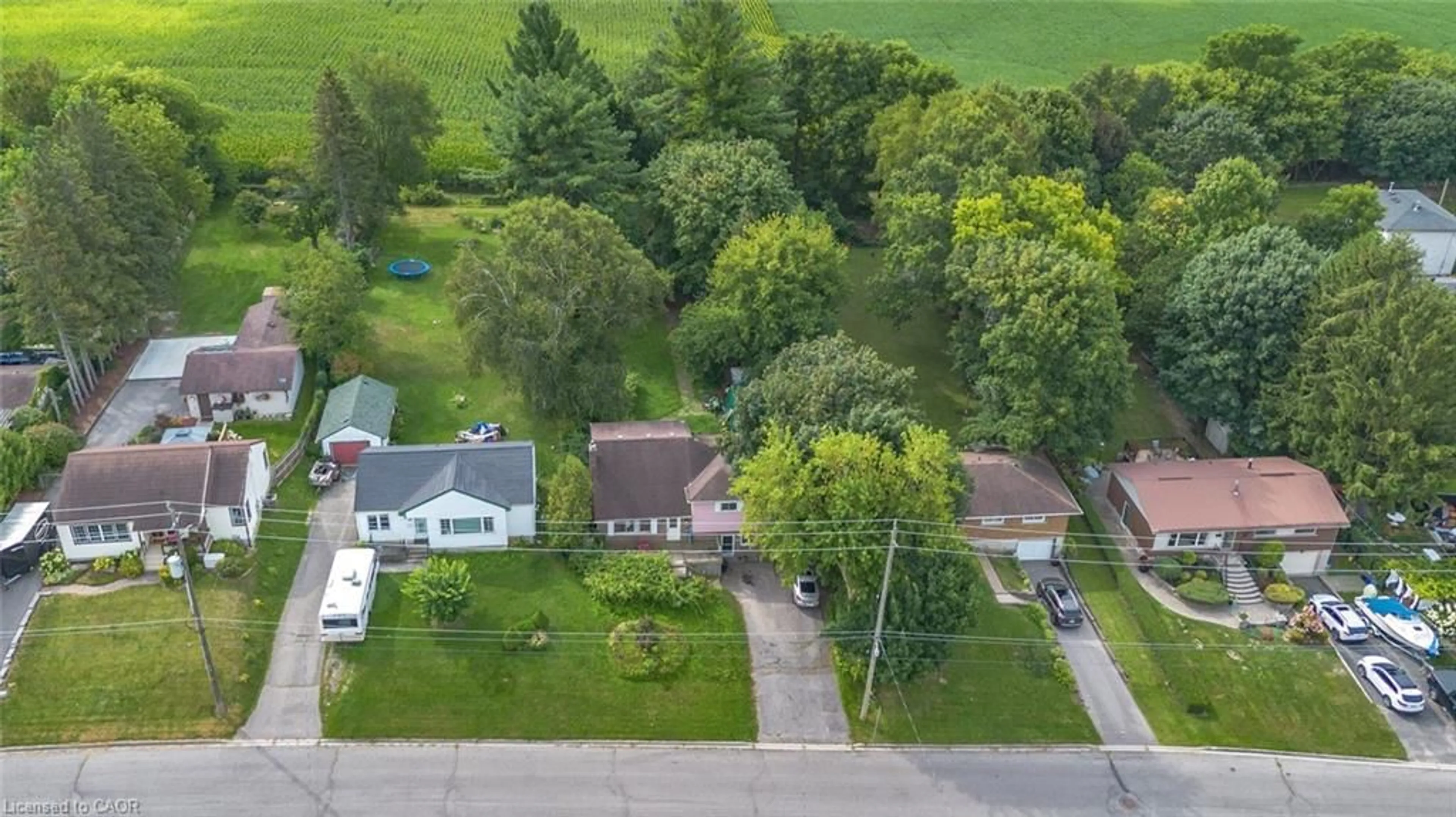A pic from outside/outdoor area/front of a property/back of a property/a pic from drone, street for 52 Parker Dr, Simcoe Ontario N3Y 1A1