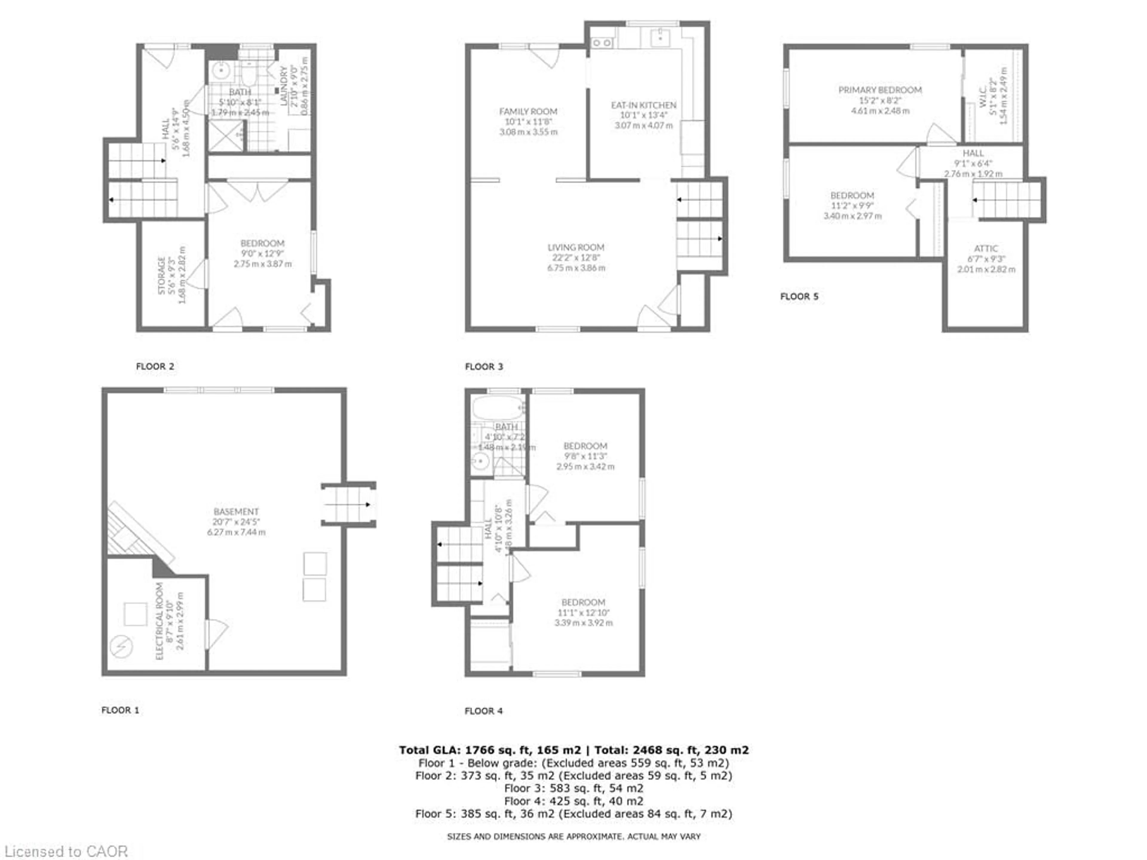 Floor plan for 52 Parker Dr, Simcoe Ontario N3Y 1A1