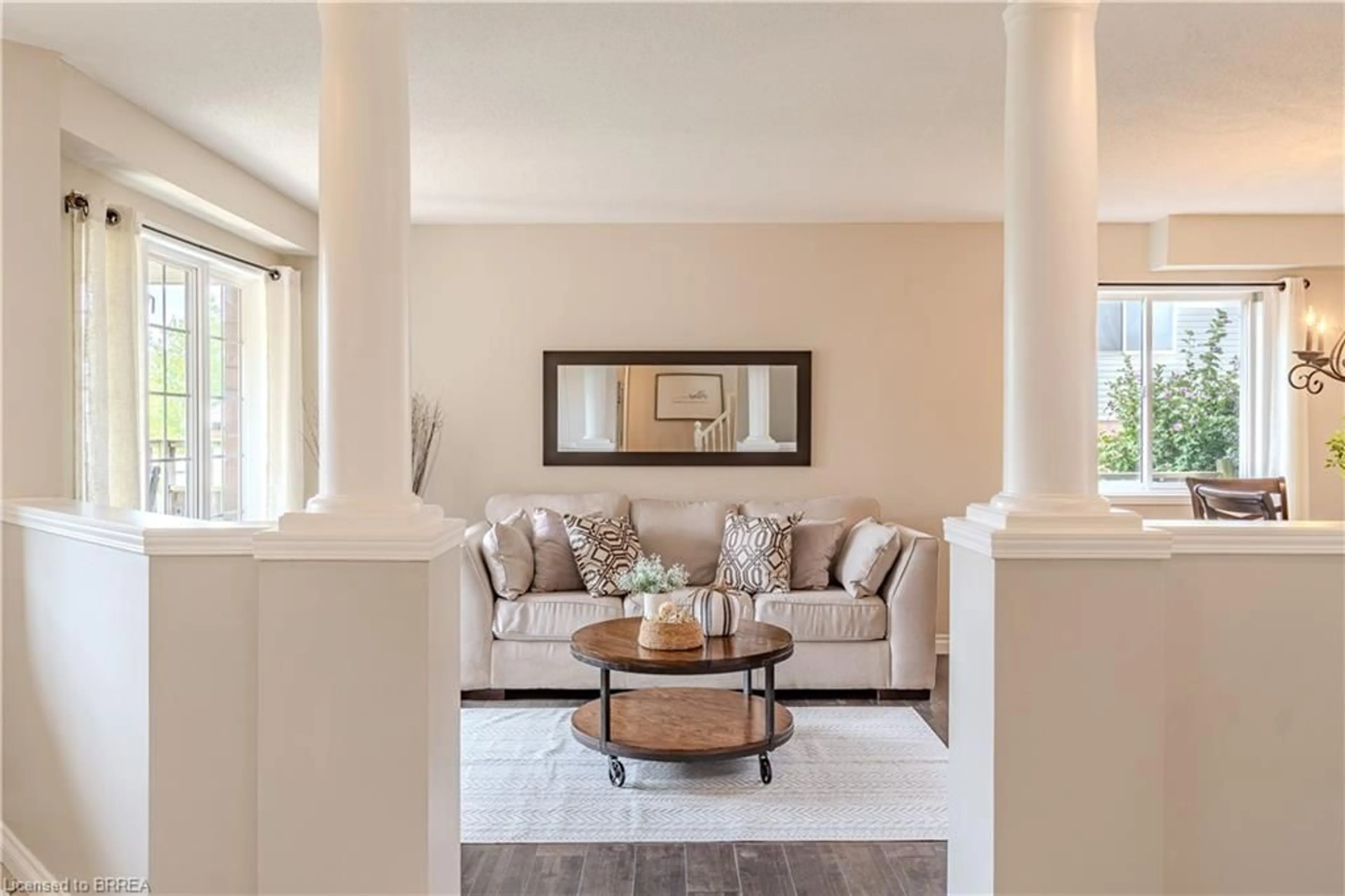 Living room with furniture, unknown for 111 Amanda Walk, Cambridge Ontario N3C 4K7