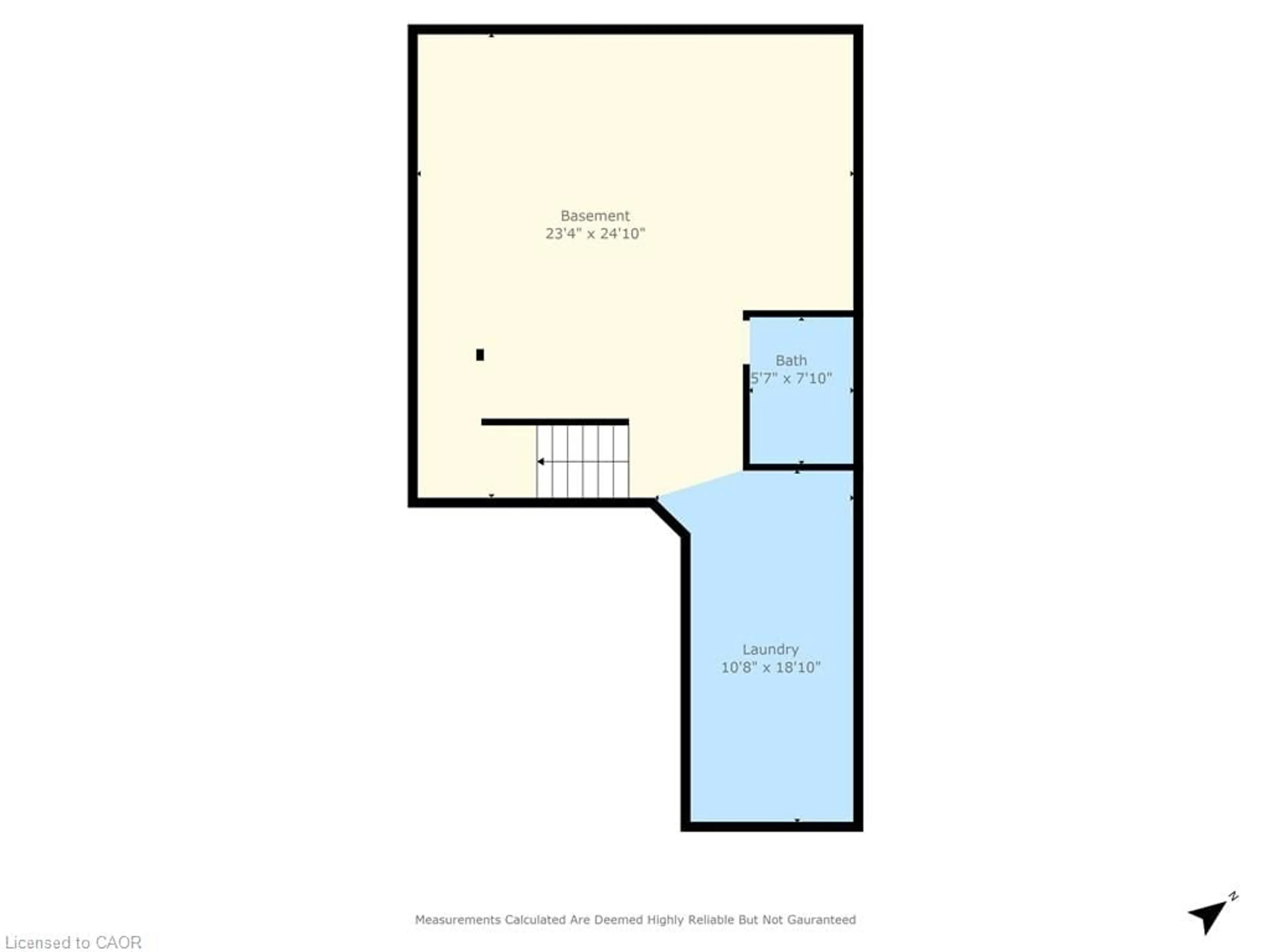 Floor plan for 485 Avens St, Waterloo Ontario N2V 0B4