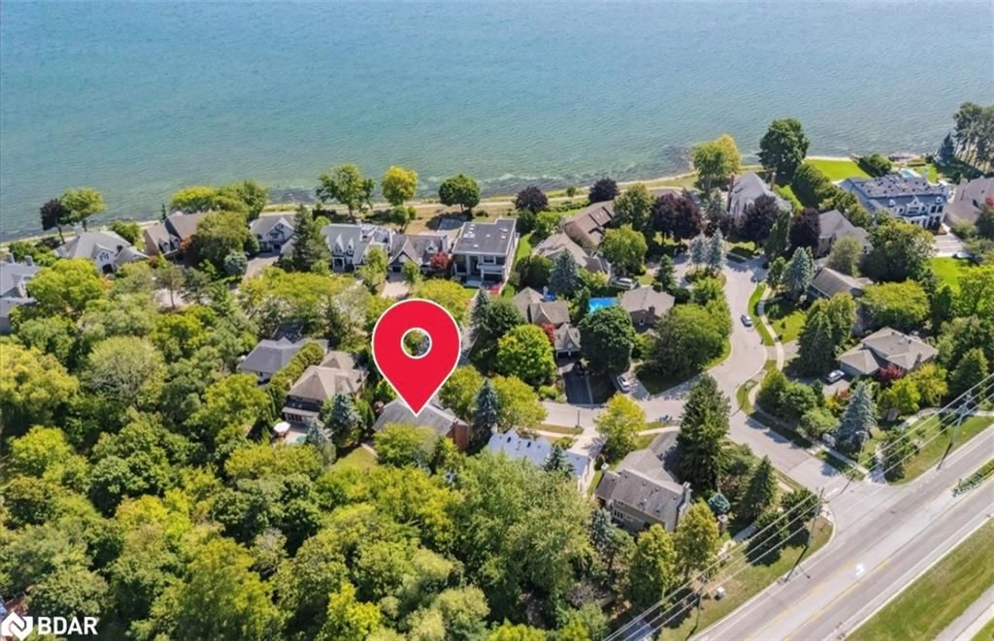 A pic from outside/outdoor area/front of a property/back of a property/a pic from drone, water/lake/river/ocean view for 3267 Shelburne Pl, Oakville Ontario L6L 5V8