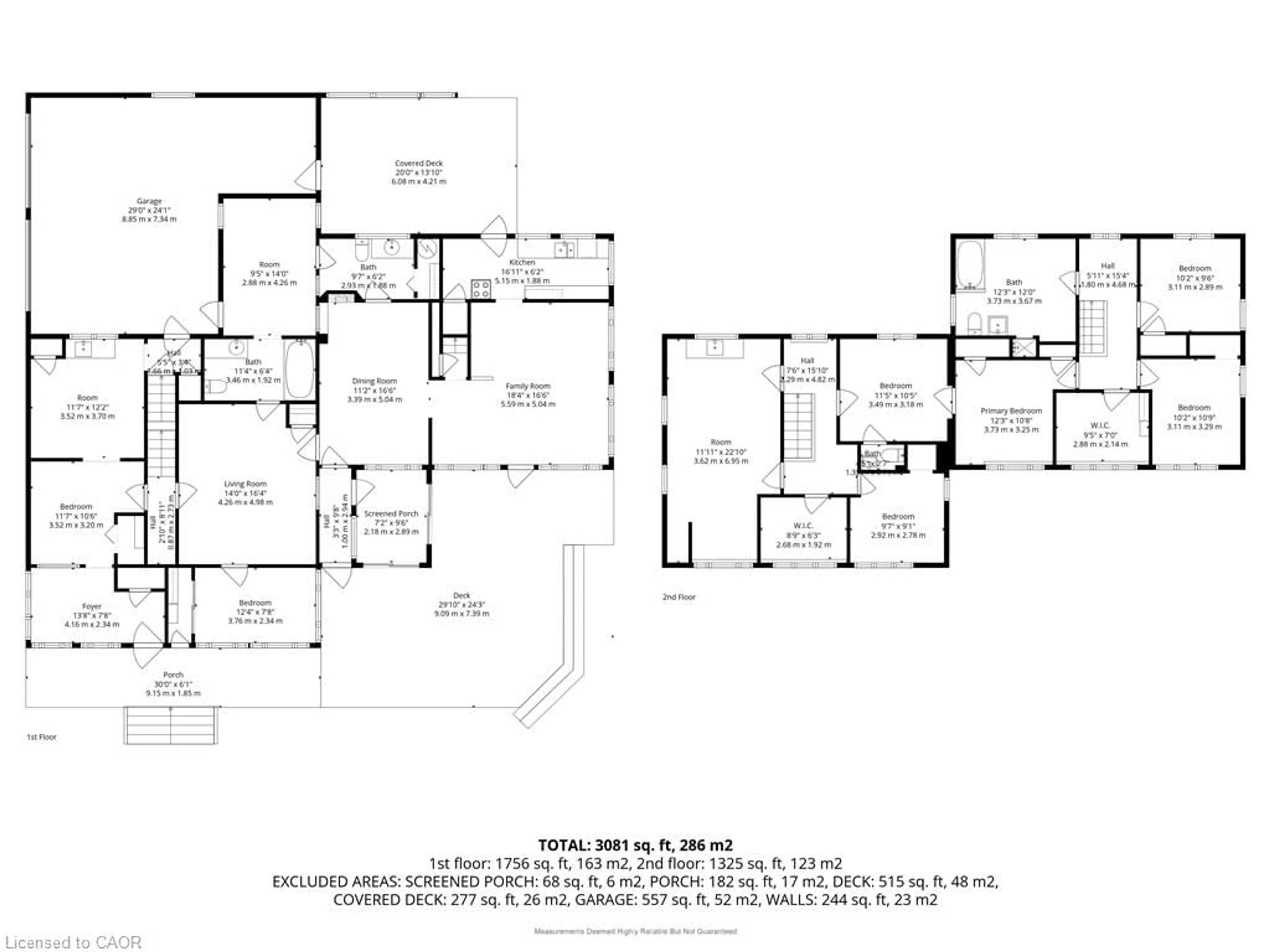 Floor plan for 84 Cliff Way, Stirling Ontario K0K 3K0