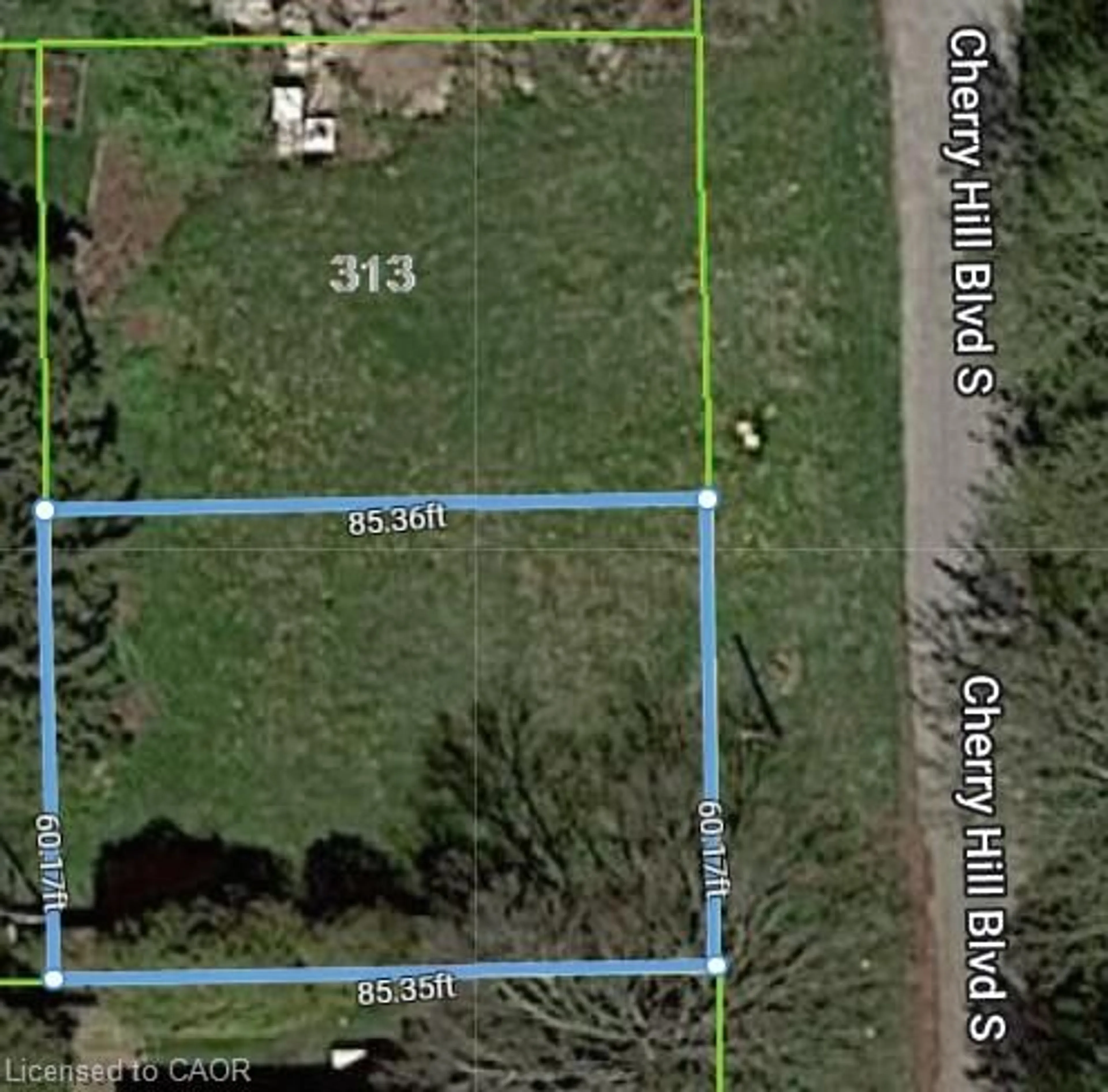 A pic from outside/outdoor area/front of a property/back of a property/a pic from drone, street for 313 Cherryhill Blvd #Lot 1, Niagara Falls Ontario L0S 1B0