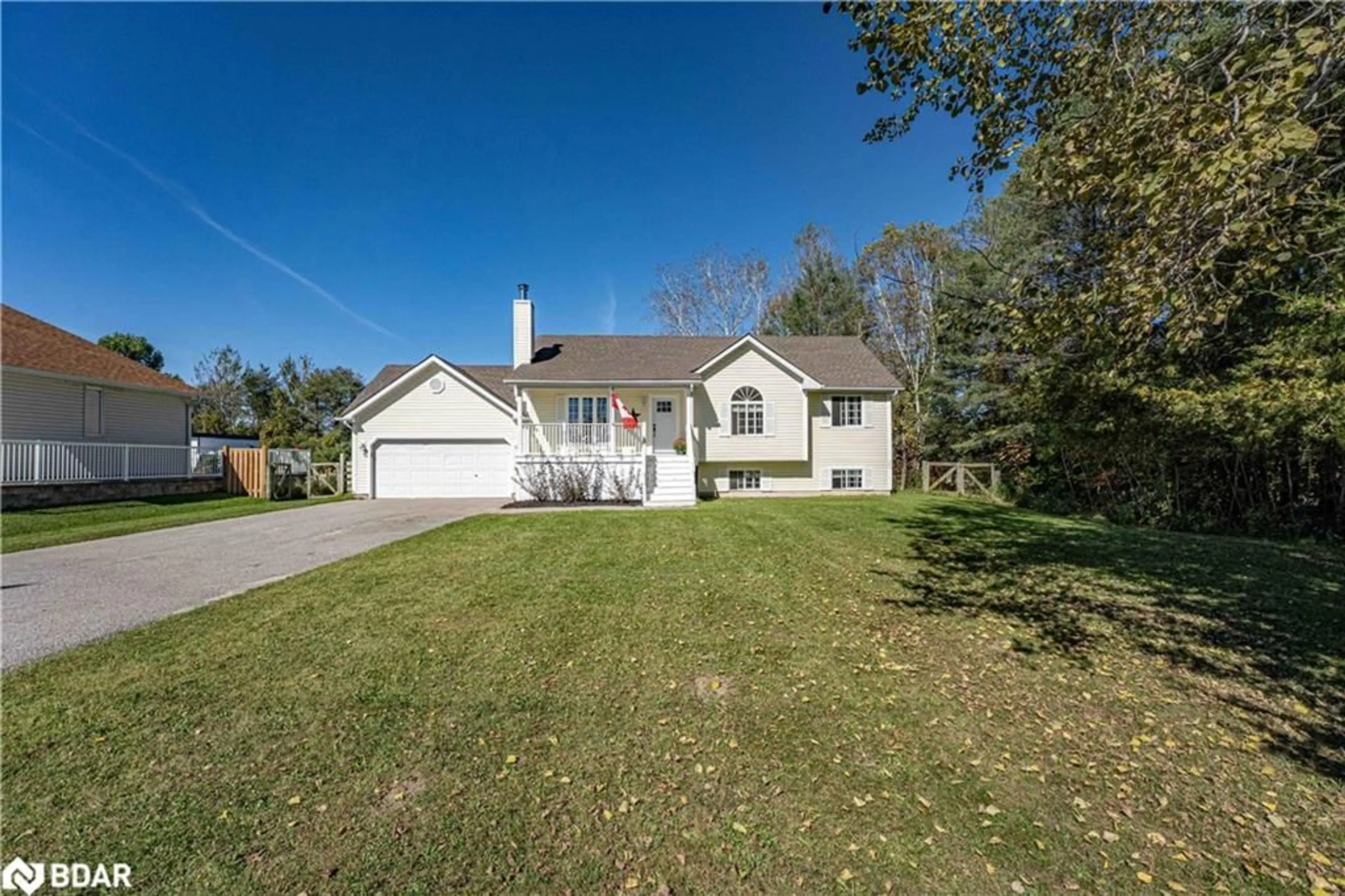 A pic from outside/outdoor area/front of a property/back of a property/a pic from drone, street for 5318 Conc 3 Sunnidale Rd, New Lowell Ontario L0M 1N0
