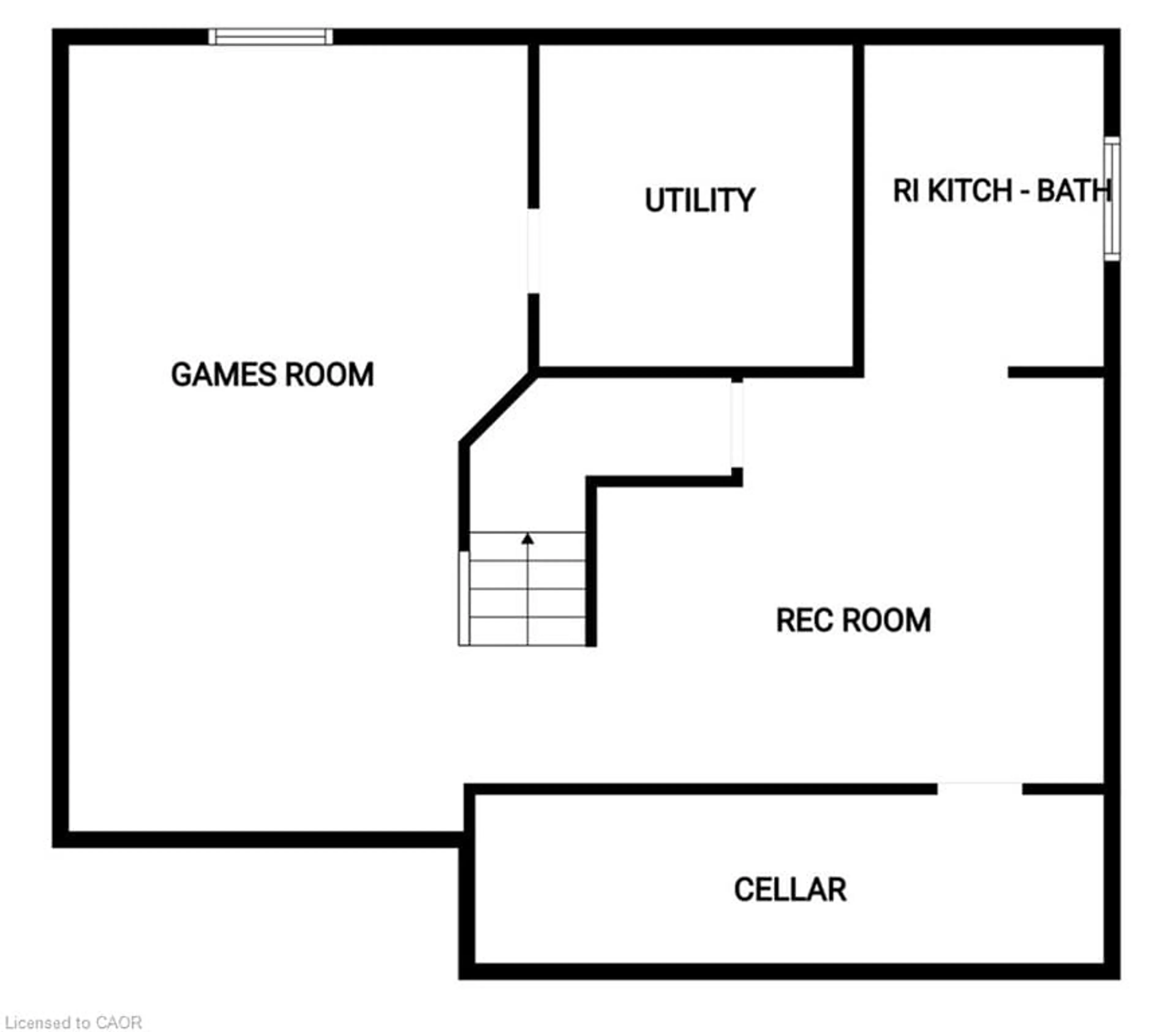 Floor plan for 1364 Thompson Rd, Villa Nova Ontario N0E 1Y0