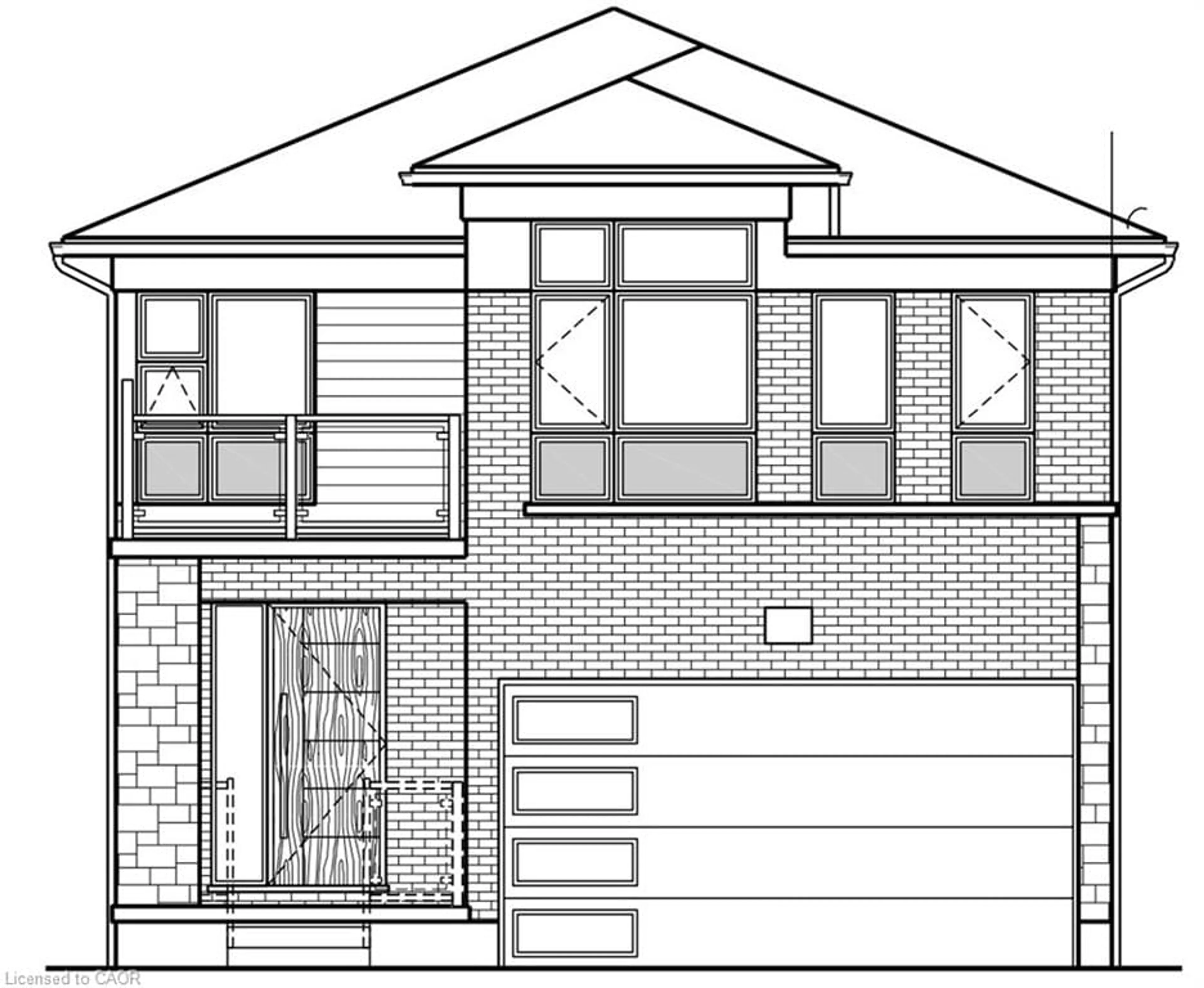 Home with brick exterior material, building for 47 Wild Chicory St #Lot 0048, Kitchener Ontario N2P 0K7
