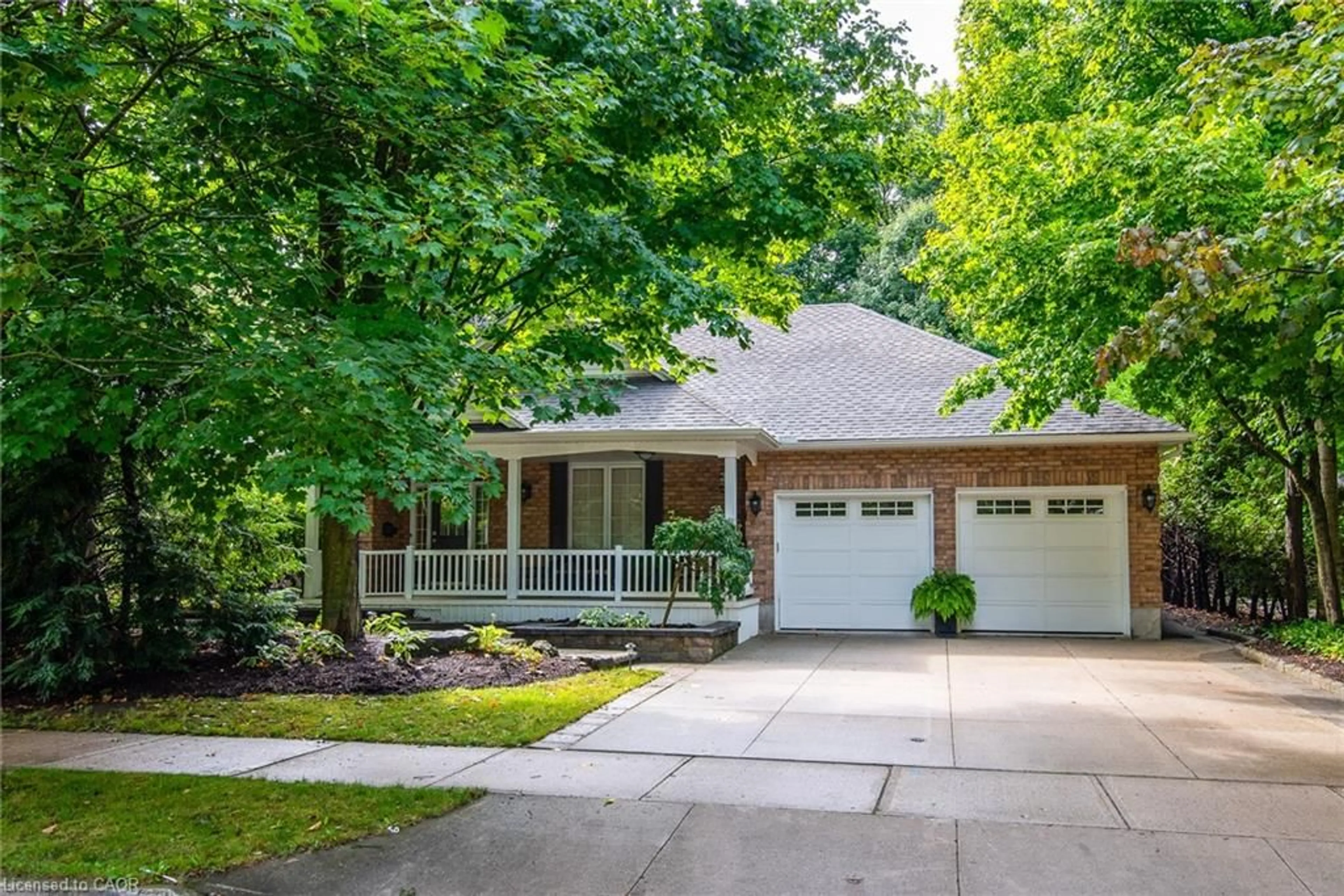 Home with brick exterior material, street for 48 Pintail Dr, Elmira Ontario N3B 3K9