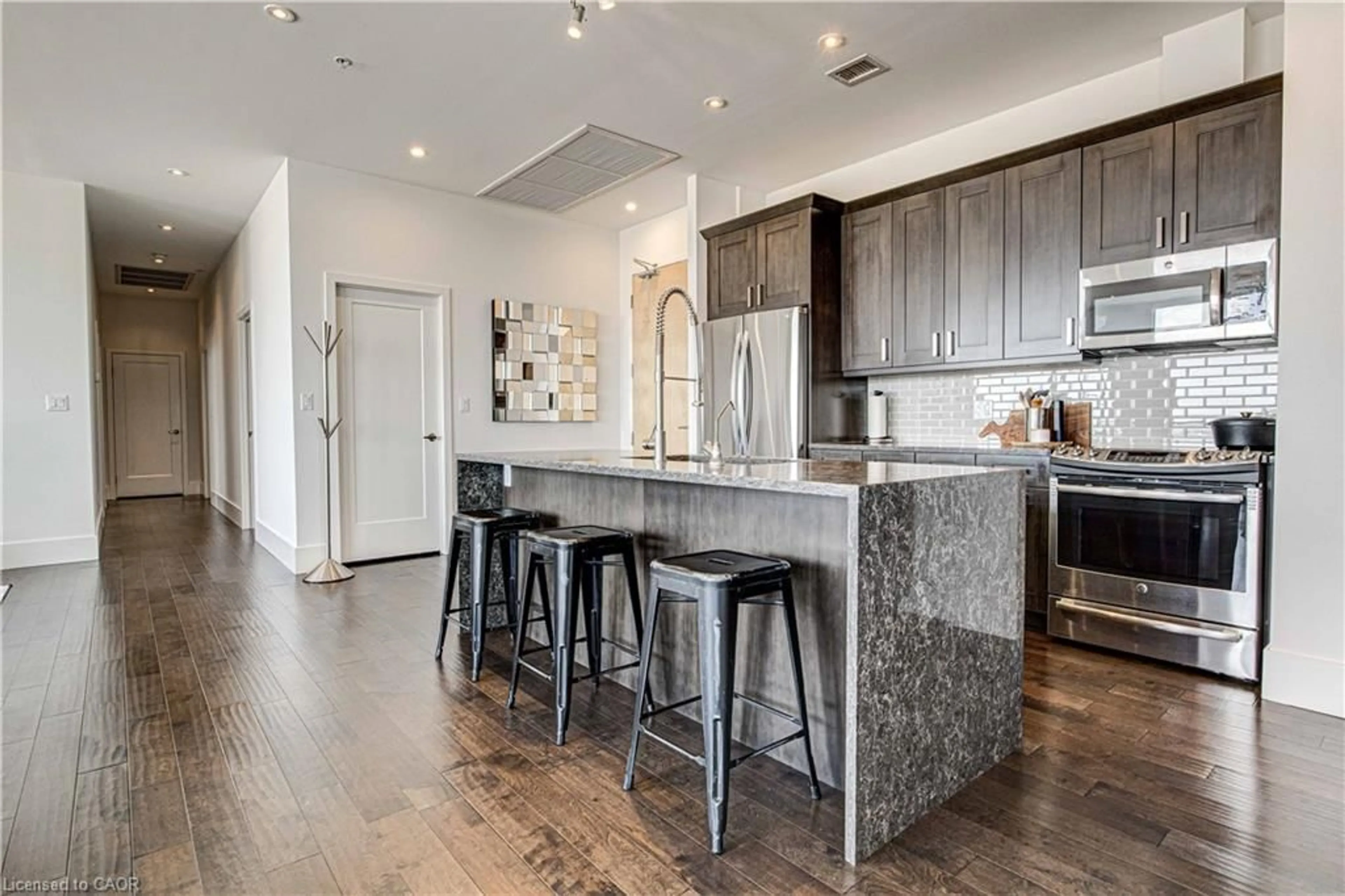Open concept kitchen, unknown for 1 Victoria St #1902, Kitchener Ontario N2G 0B5