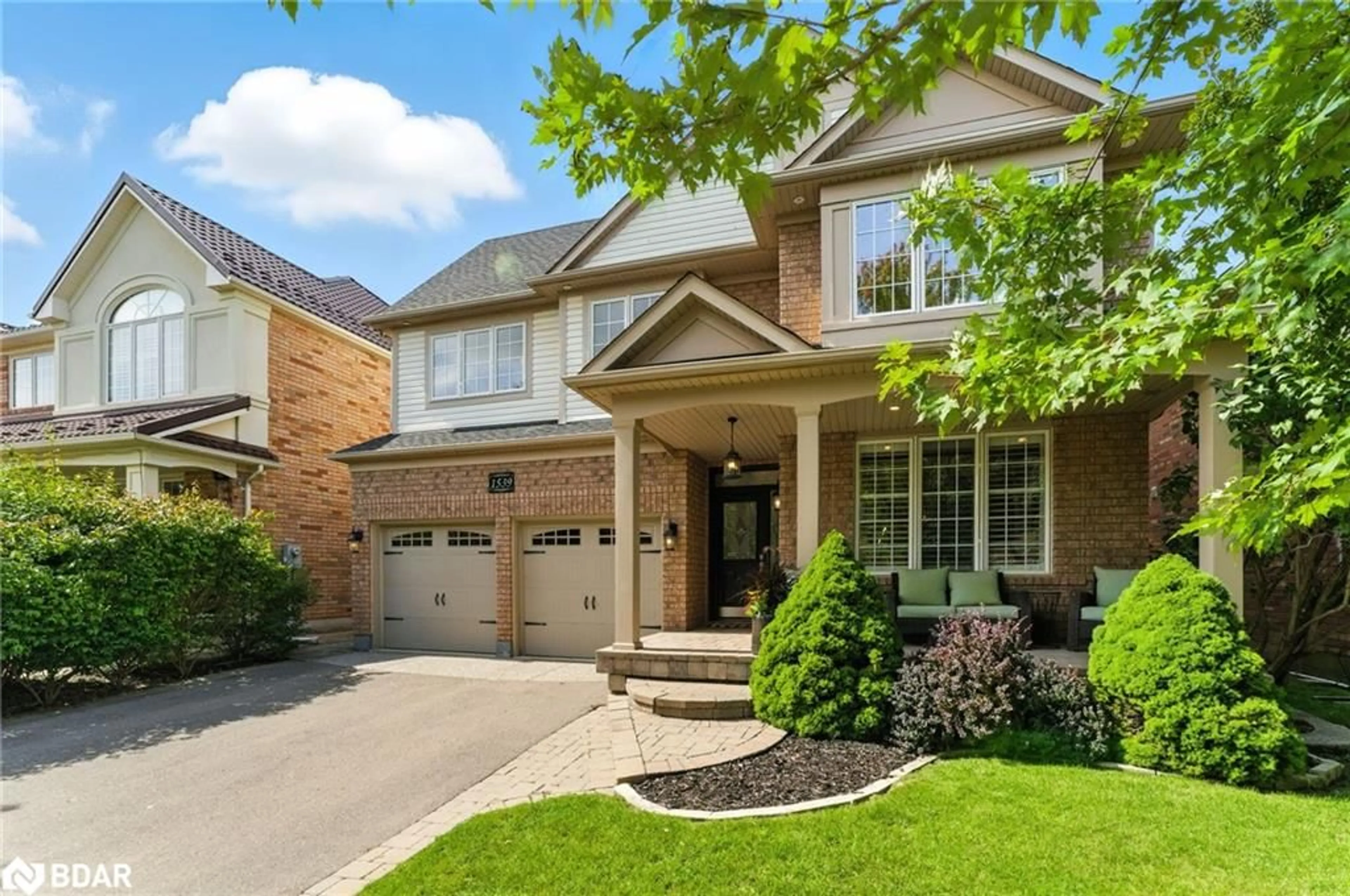 Home with brick exterior material, street for 1539 Jarvie Cres, Milton Ontario L9T 5Z4