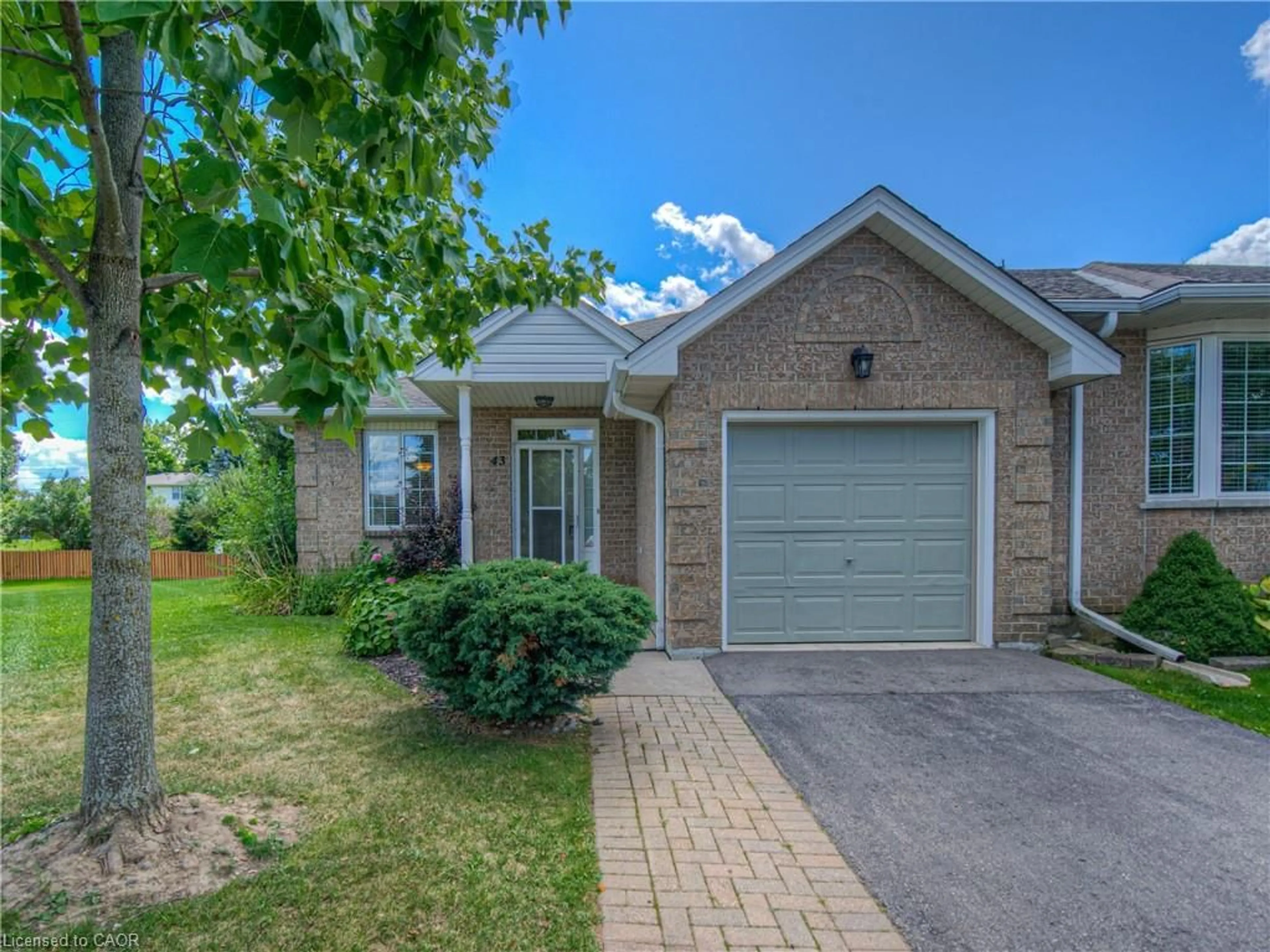 Home with brick exterior material, street for 43 Postoaks Dr, Mount Hope Ontario L0R 1W0