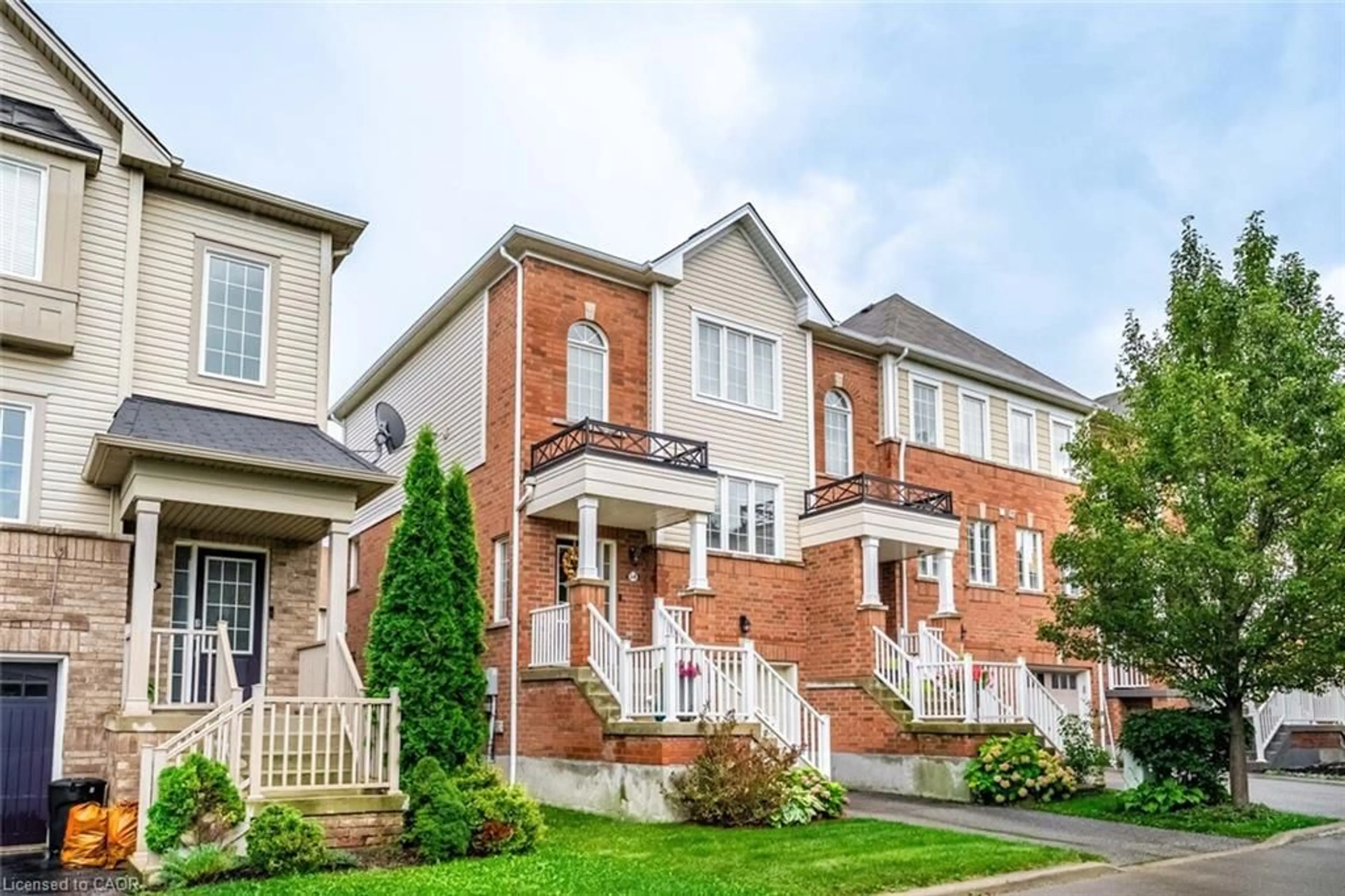 Home with brick exterior material, street for 7 Sirente Dr #54, Hamilton Ontario L9A 0B4