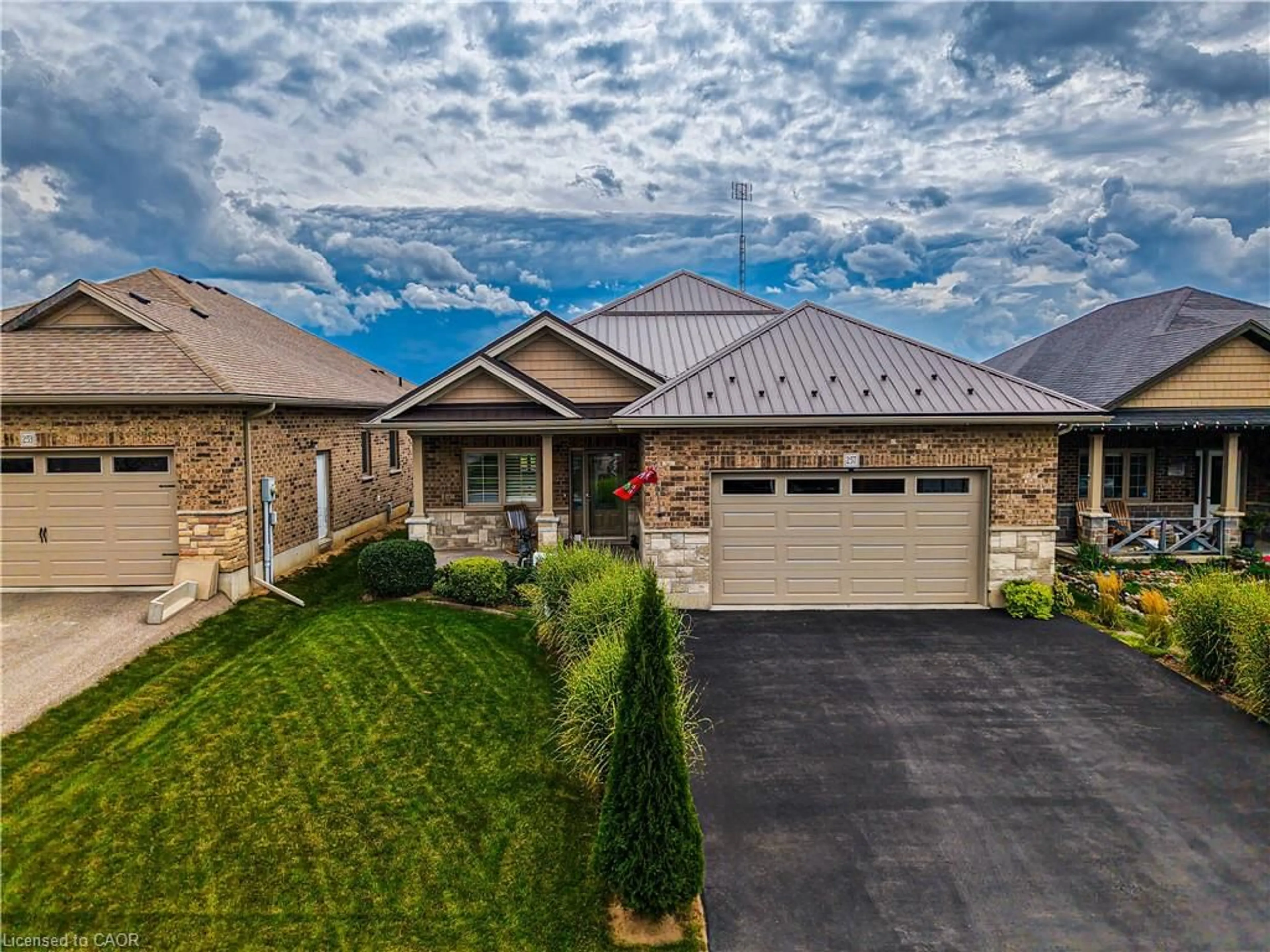 Home with brick exterior material, street for 257 Donly Dr, Simcoe Ontario N3Y 0C8
