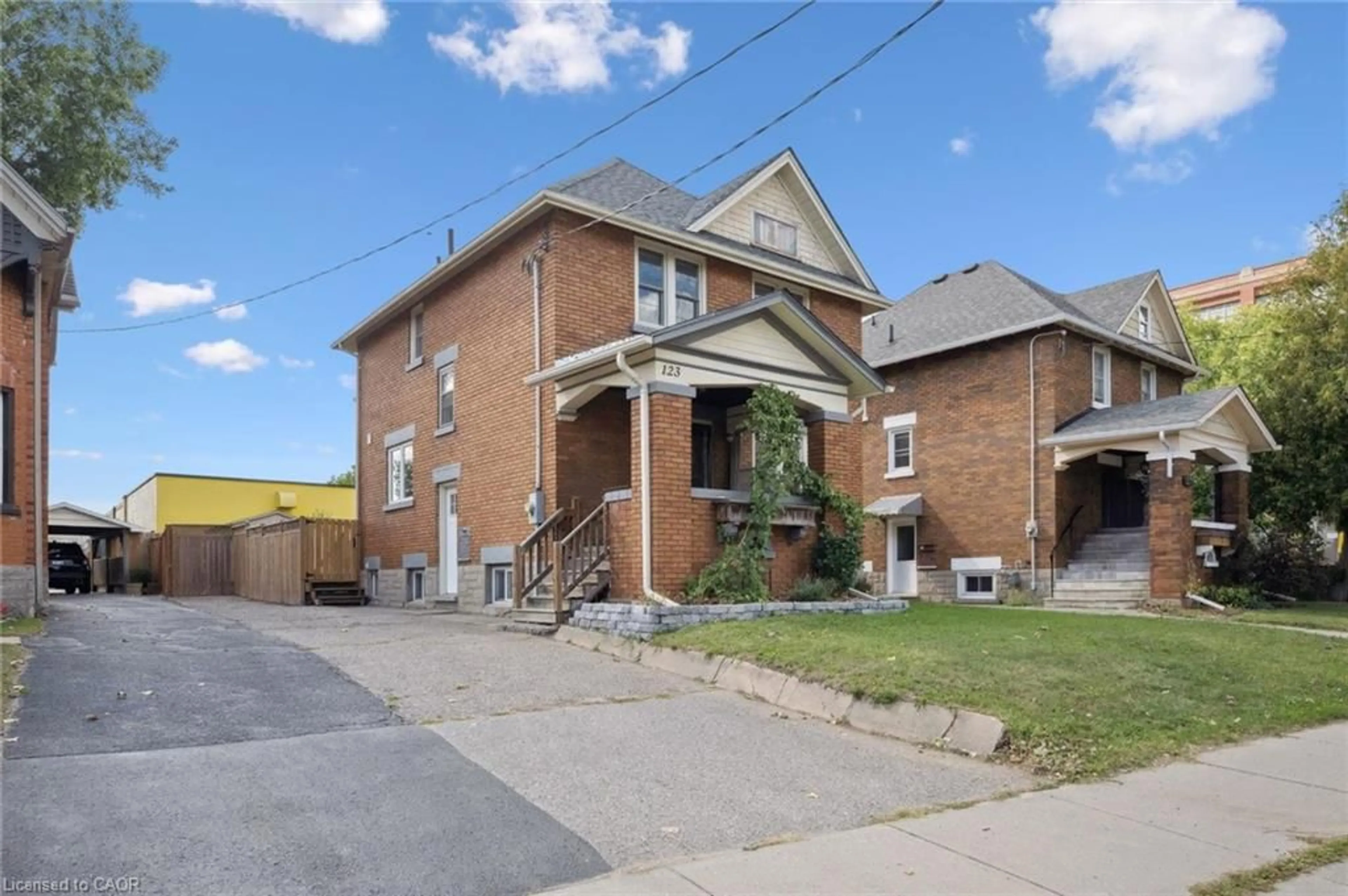 Home with brick exterior material, street for 123 Strange St, Kitchener Ontario N2G 1R4