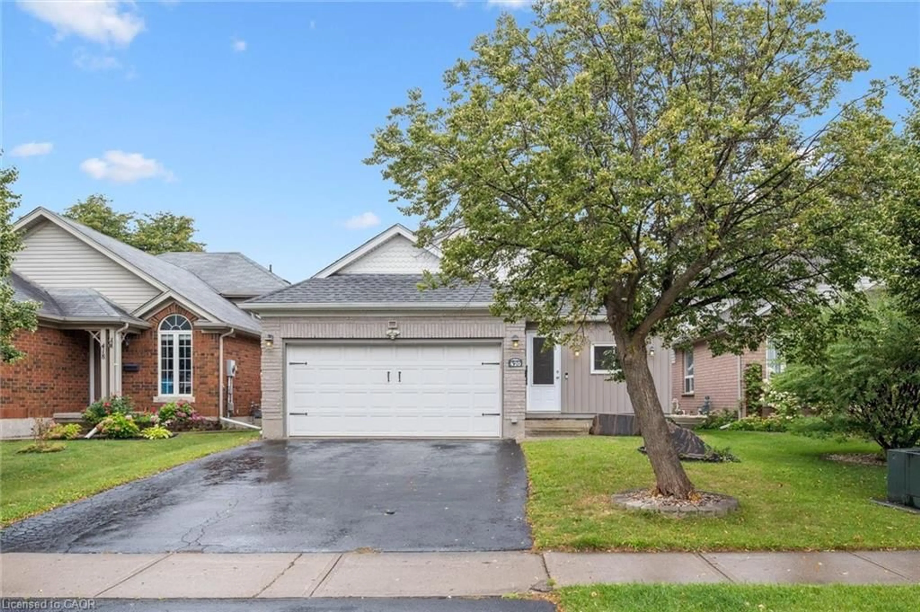 Home with brick exterior material, street for 420 Starwood Dr, Guelph Ontario N1E 7A4