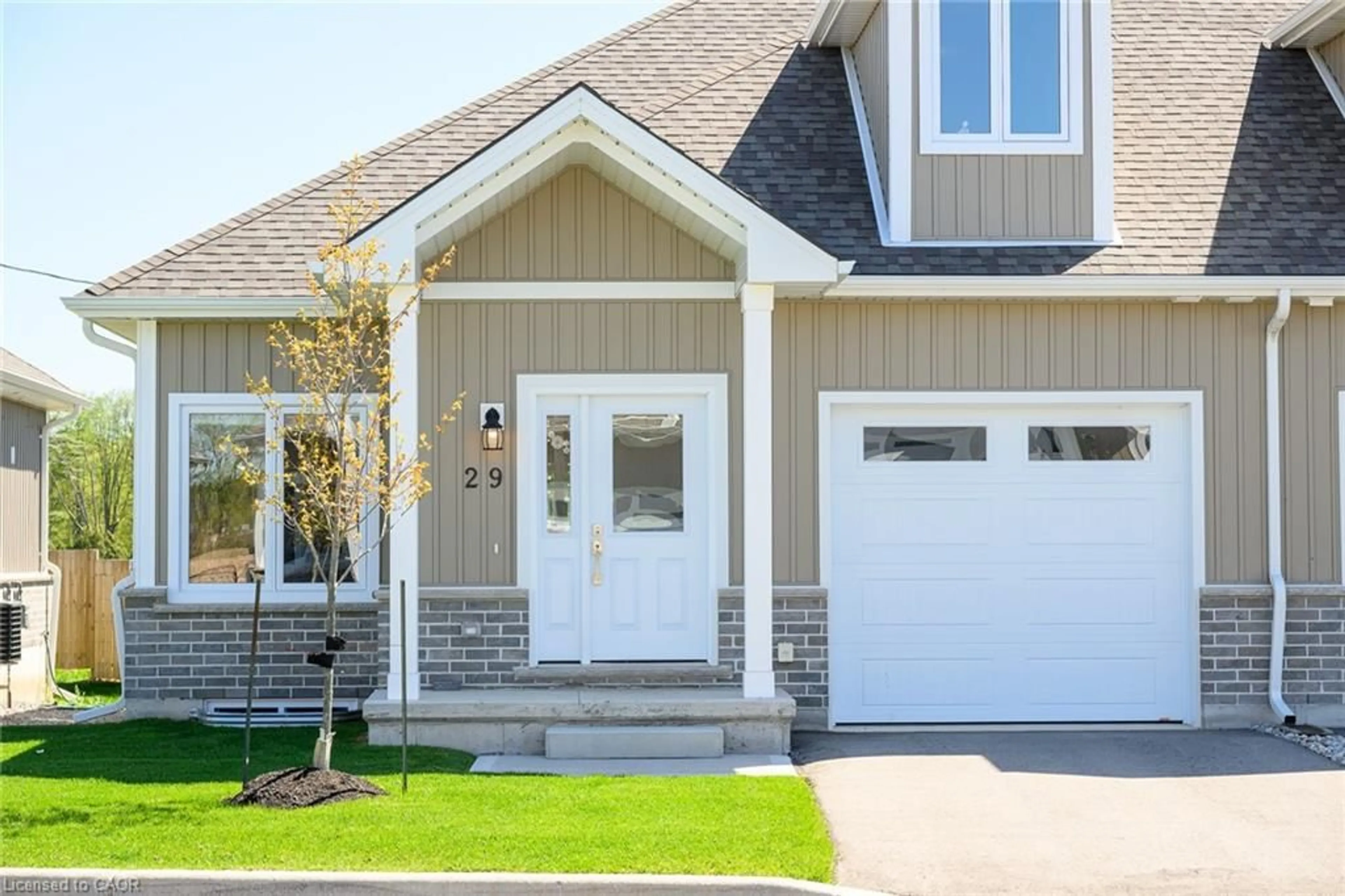 Home with vinyl exterior material, street for 744 Nelson St #29, Port Dover Ontario N0A 1N0